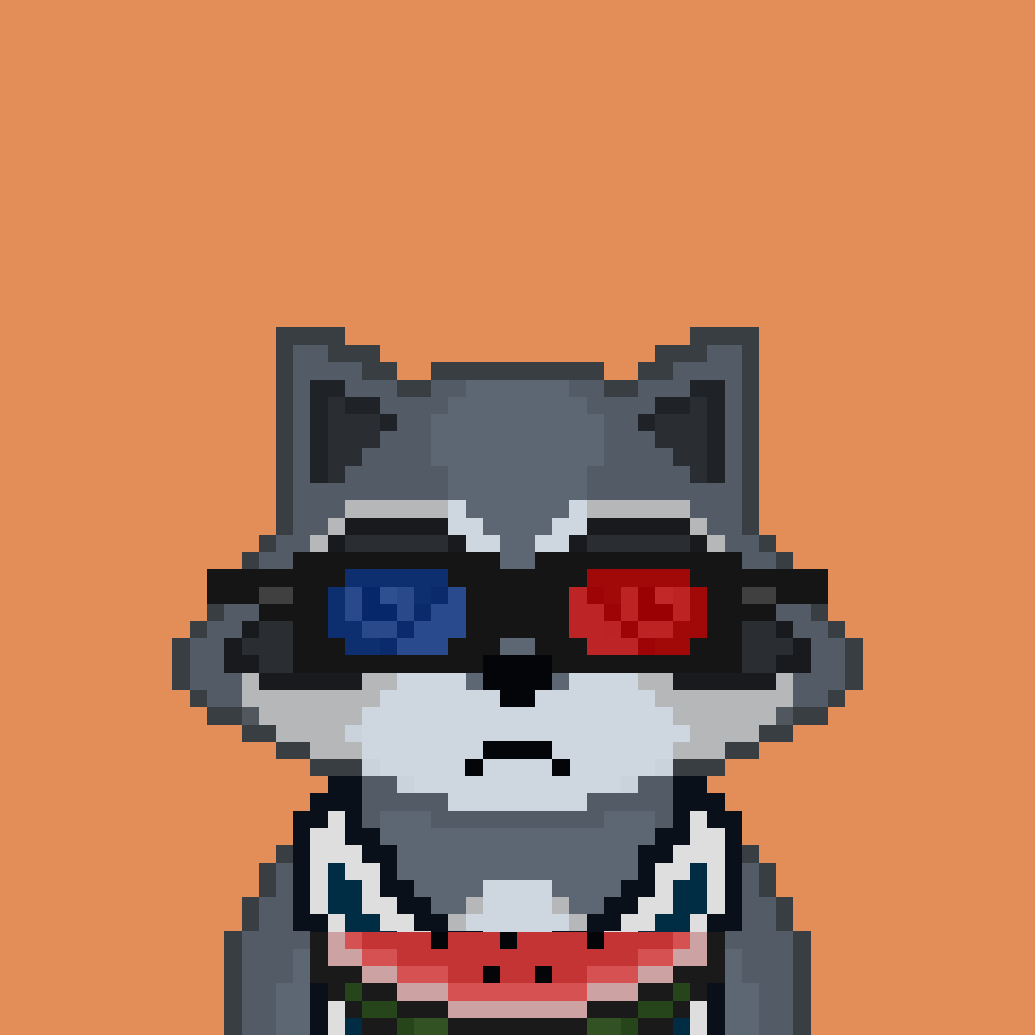 Pixel Raccoon #1215 NFT on Algorand