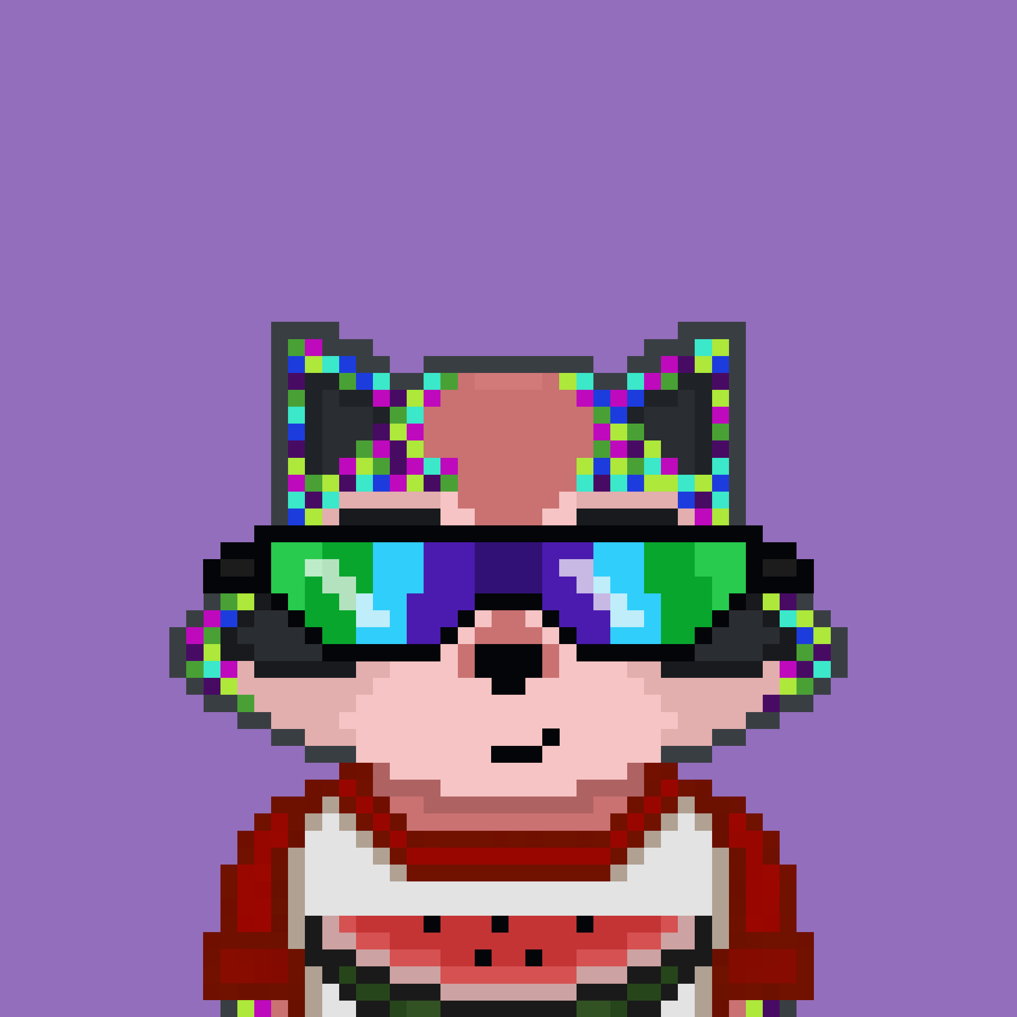 Pixel Raccoon #1217 NFT on Algorand