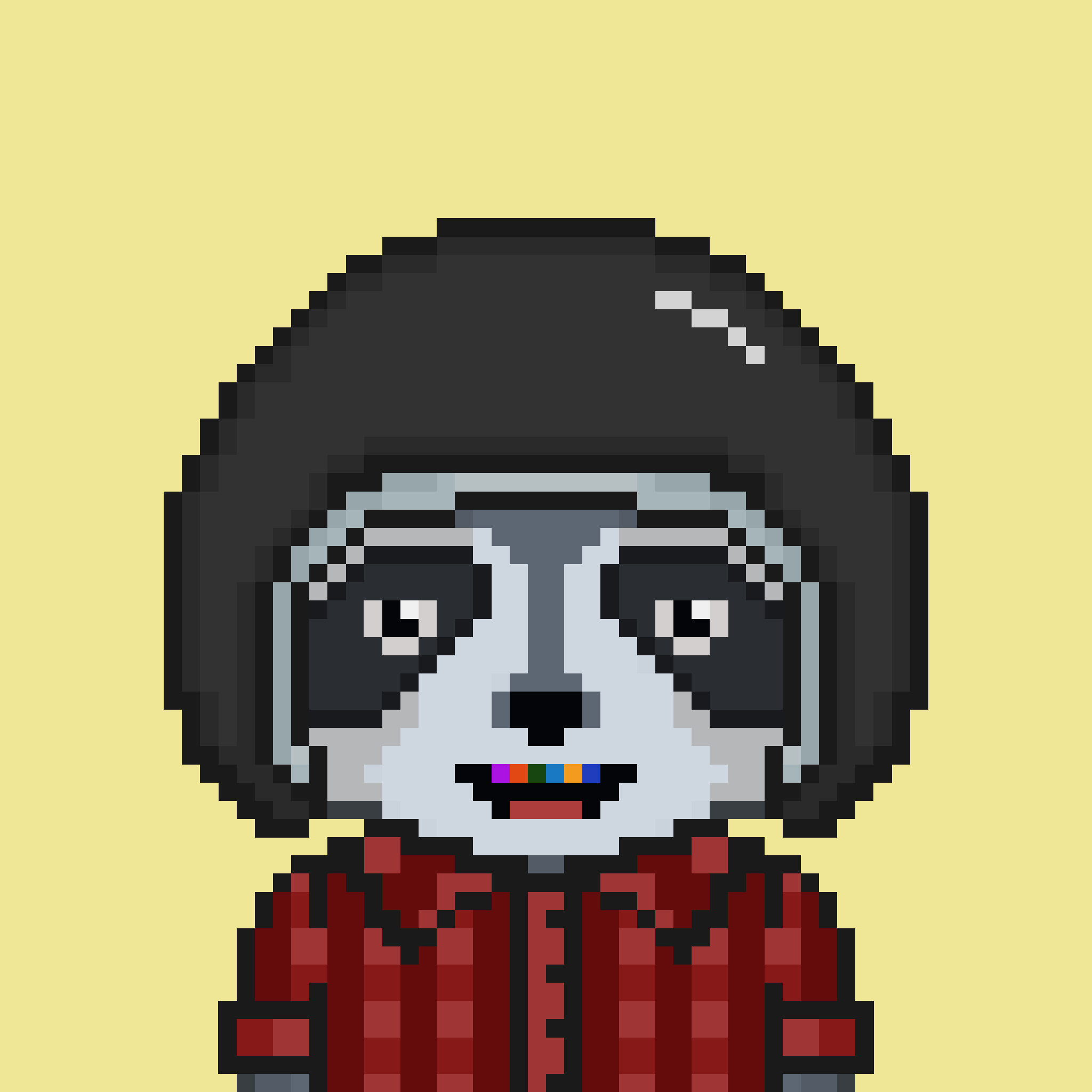 Pixel Raccoon #1222 NFT on Algorand