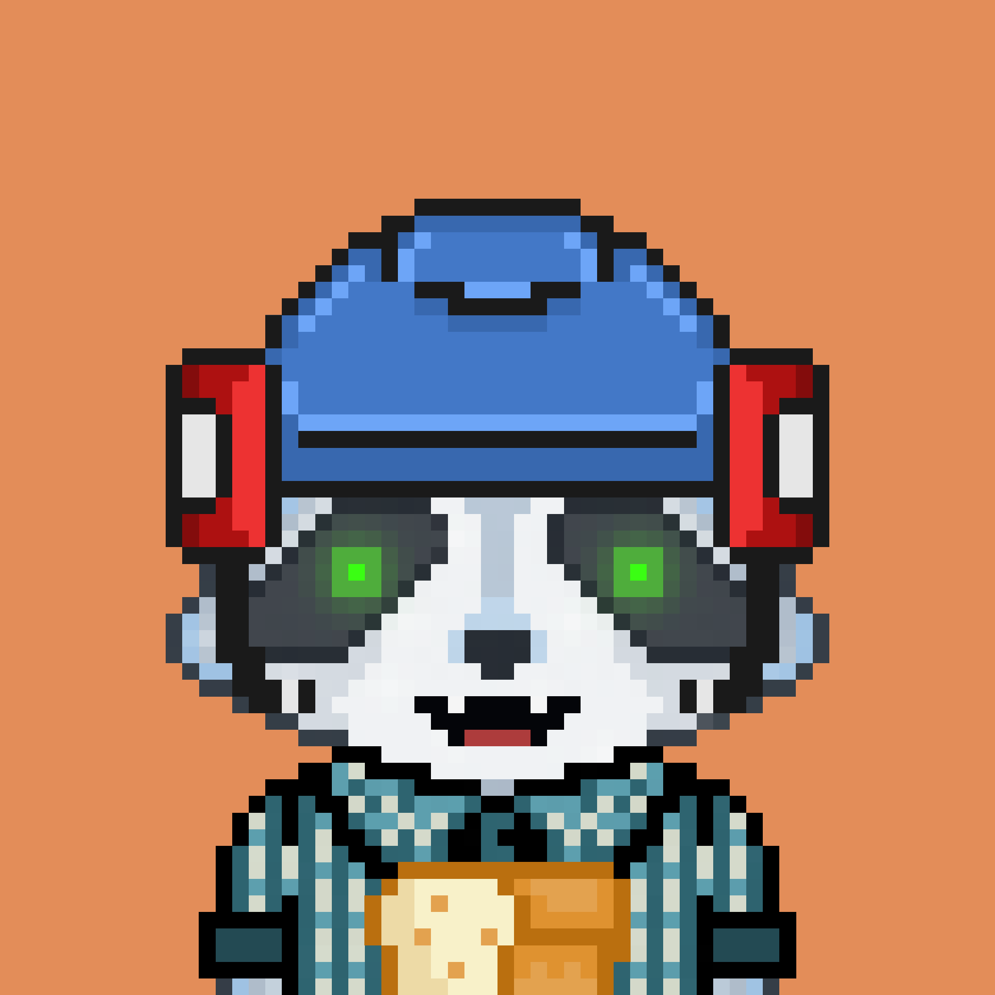 Pixel Raccoon #1225 NFT on Algorand