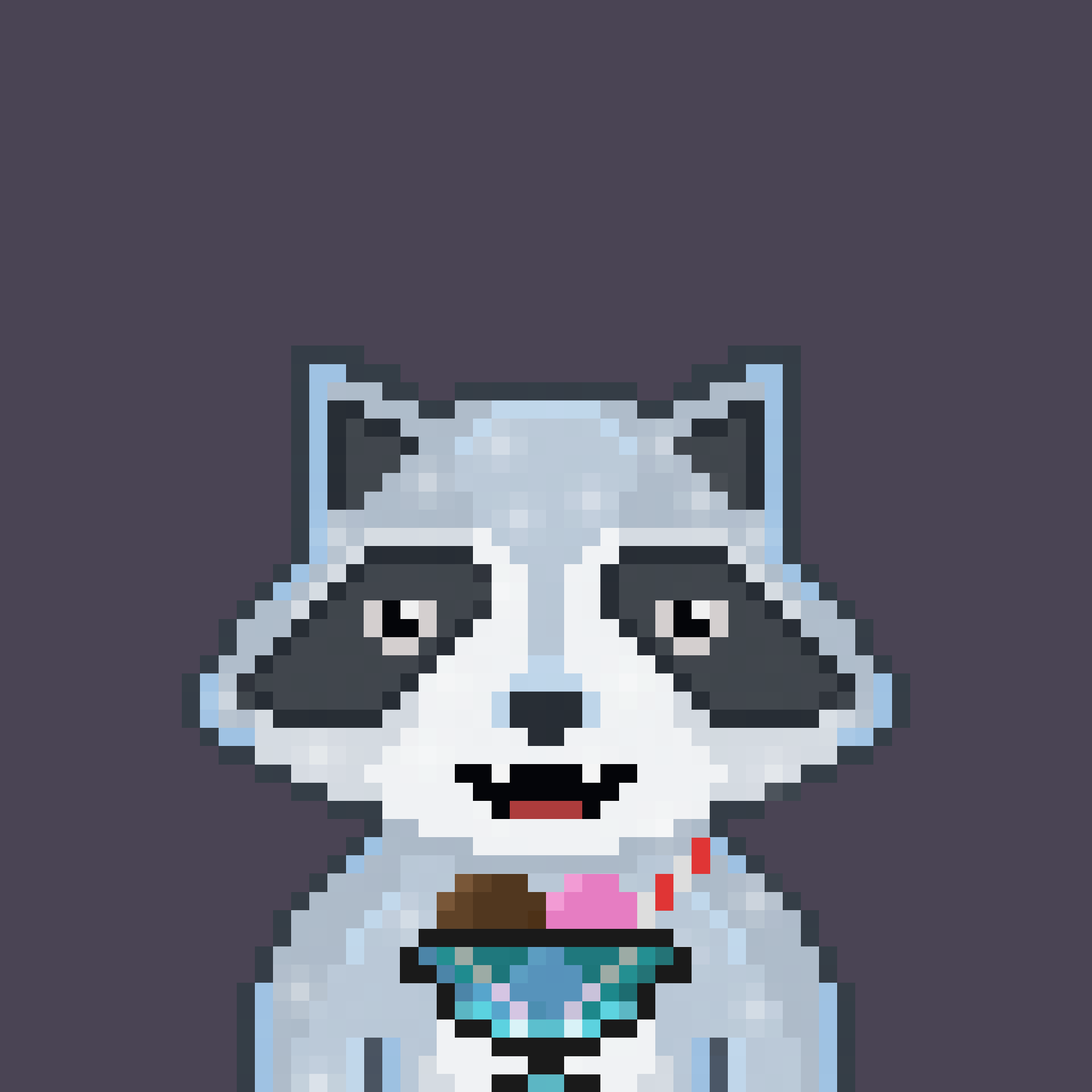 Pixel Raccoon #1229 NFT on Algorand