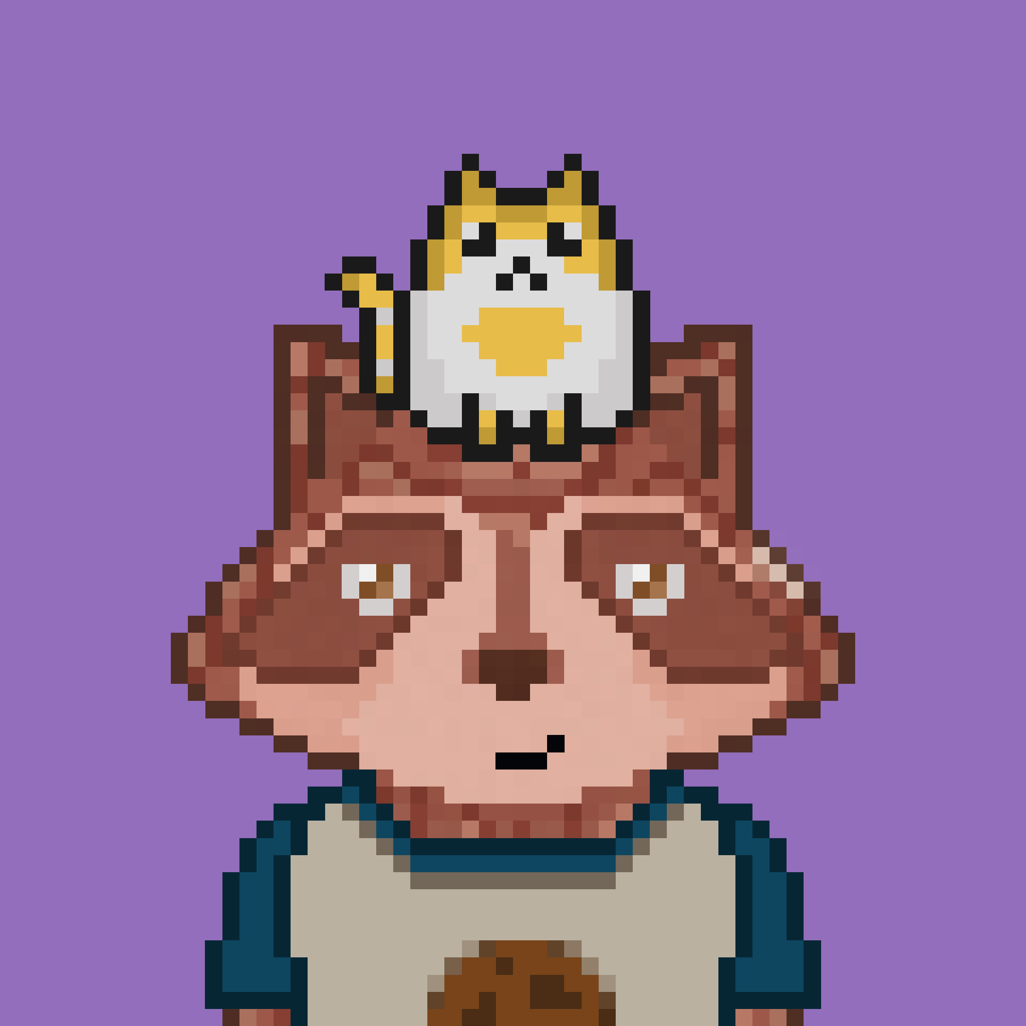 Pixel Raccoon #1232 NFT on Algorand