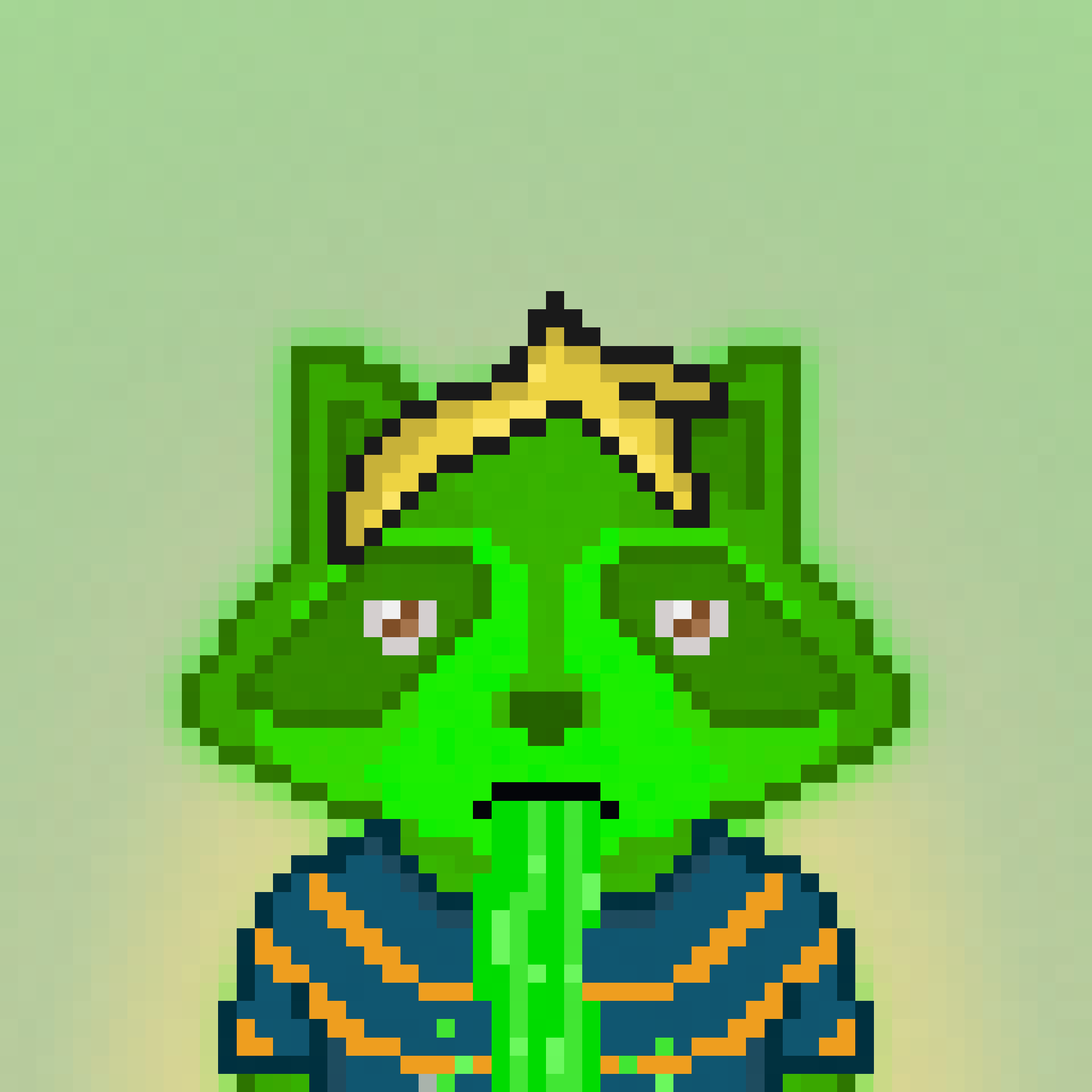 Pixel Raccoon #1238 NFT on Algorand