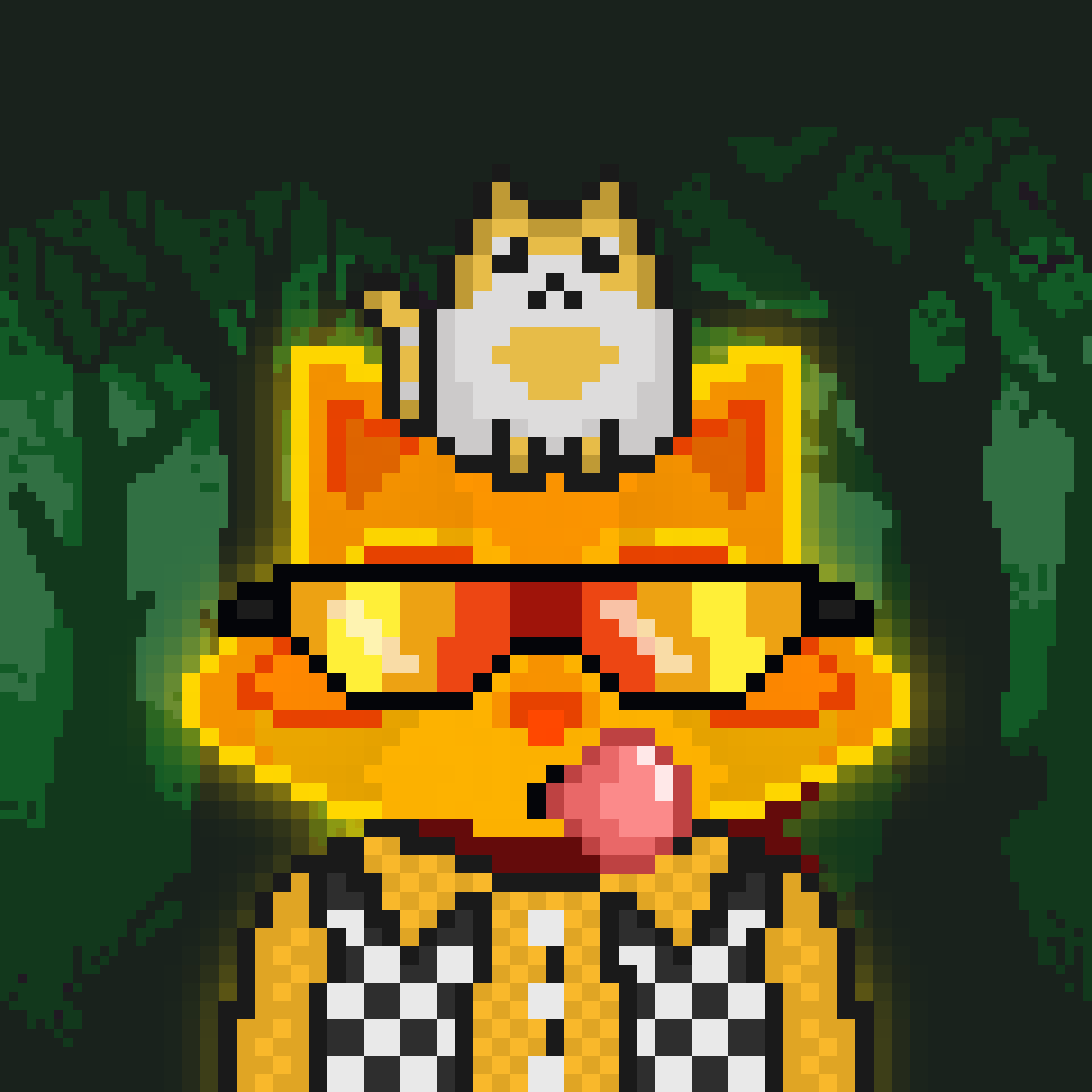 Pixel Raccoon #1246 NFT on Algorand