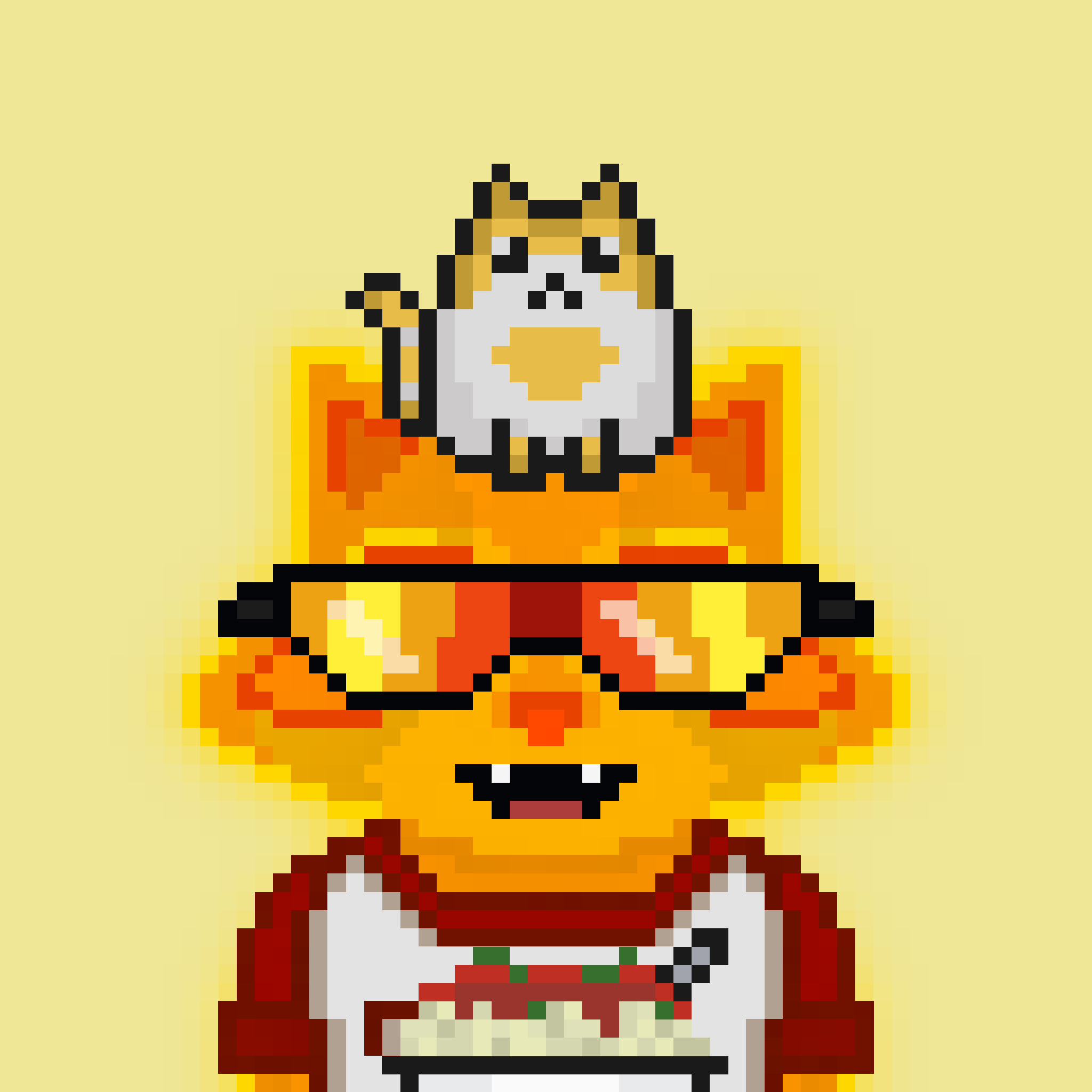 Pixel Raccoon #1251 NFT on Algorand