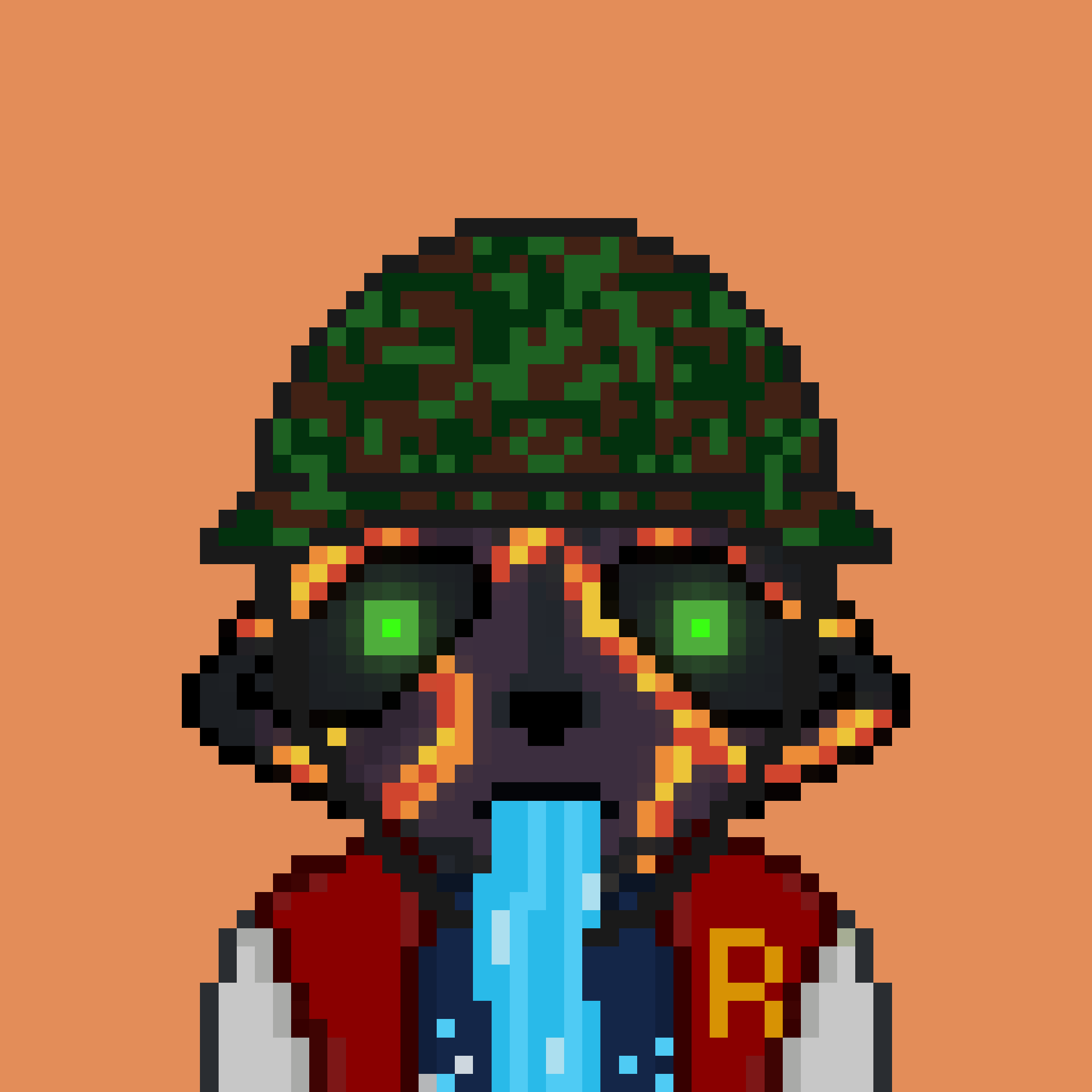 Pixel Raccoon #1253 NFT on Algorand