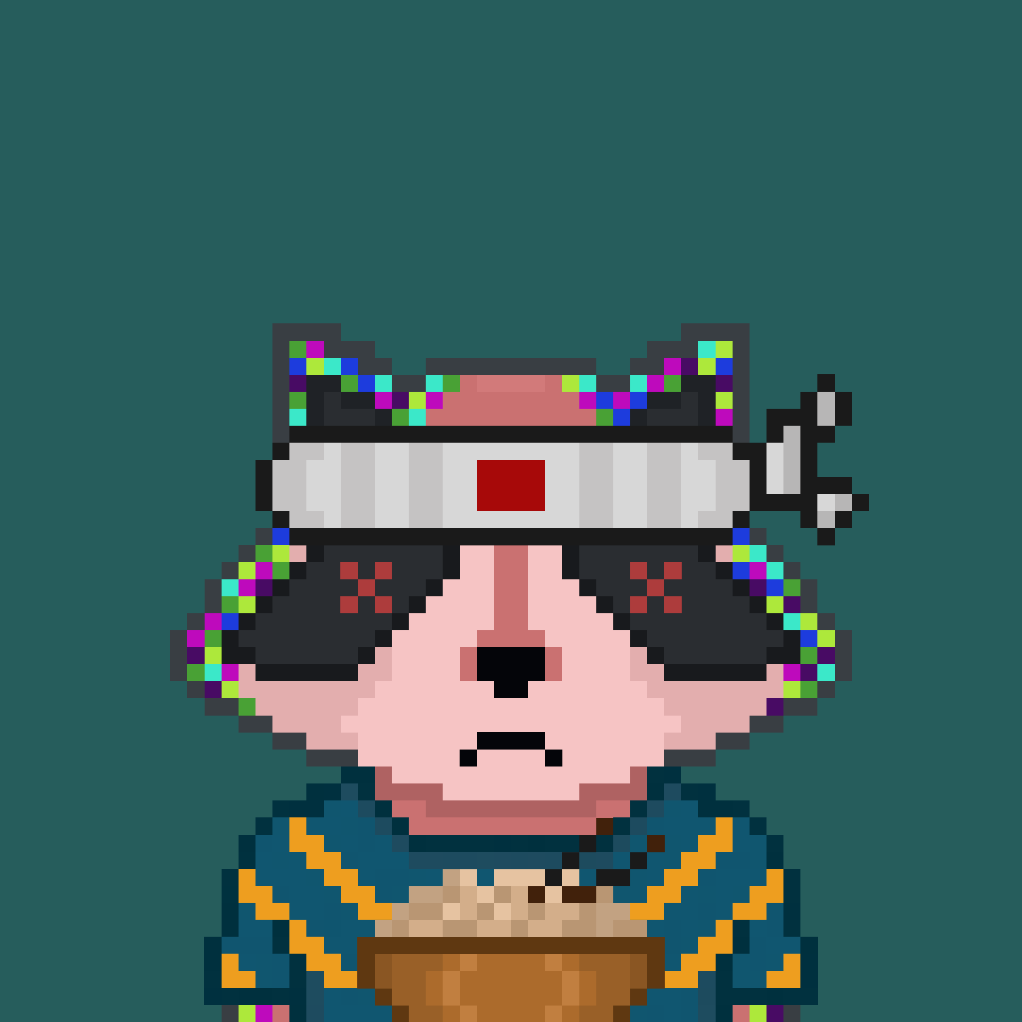 Pixel Raccoon #1256 NFT on Algorand