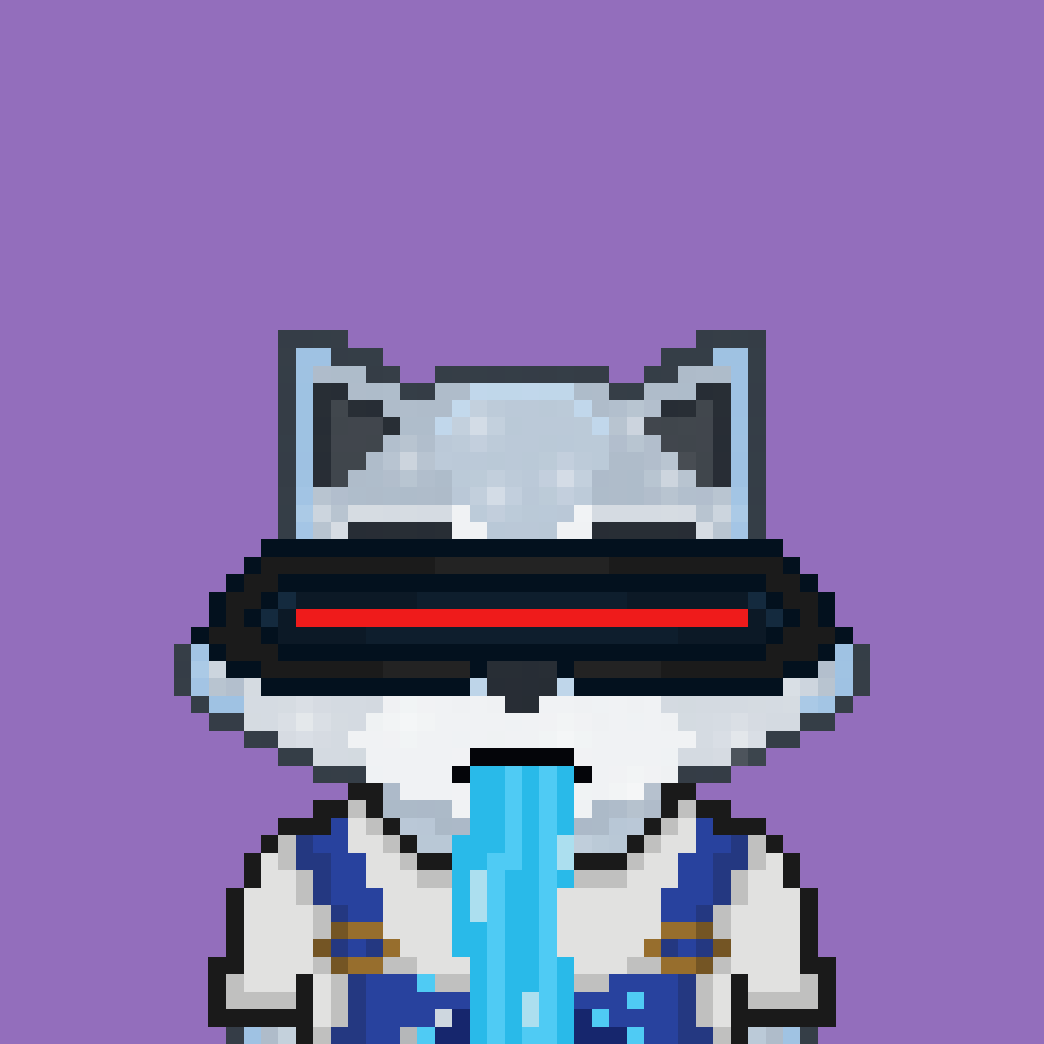 Pixel Raccoon #1262 NFT on Algorand
