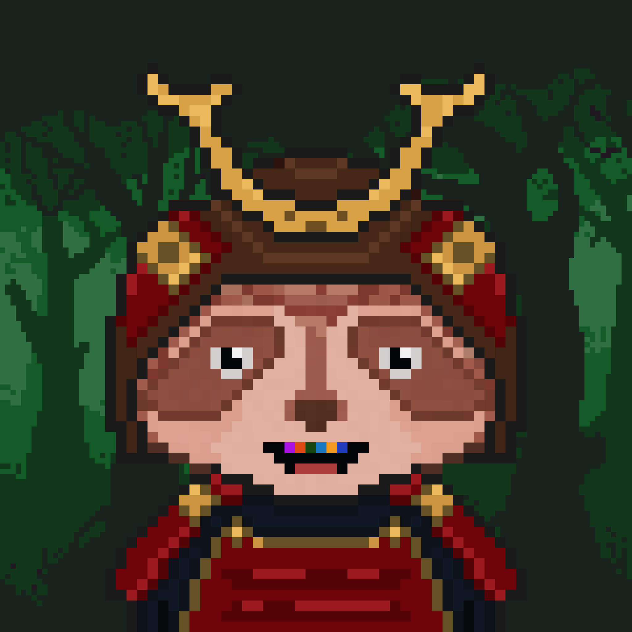 Pixel Raccoon #1276 NFT on Algorand