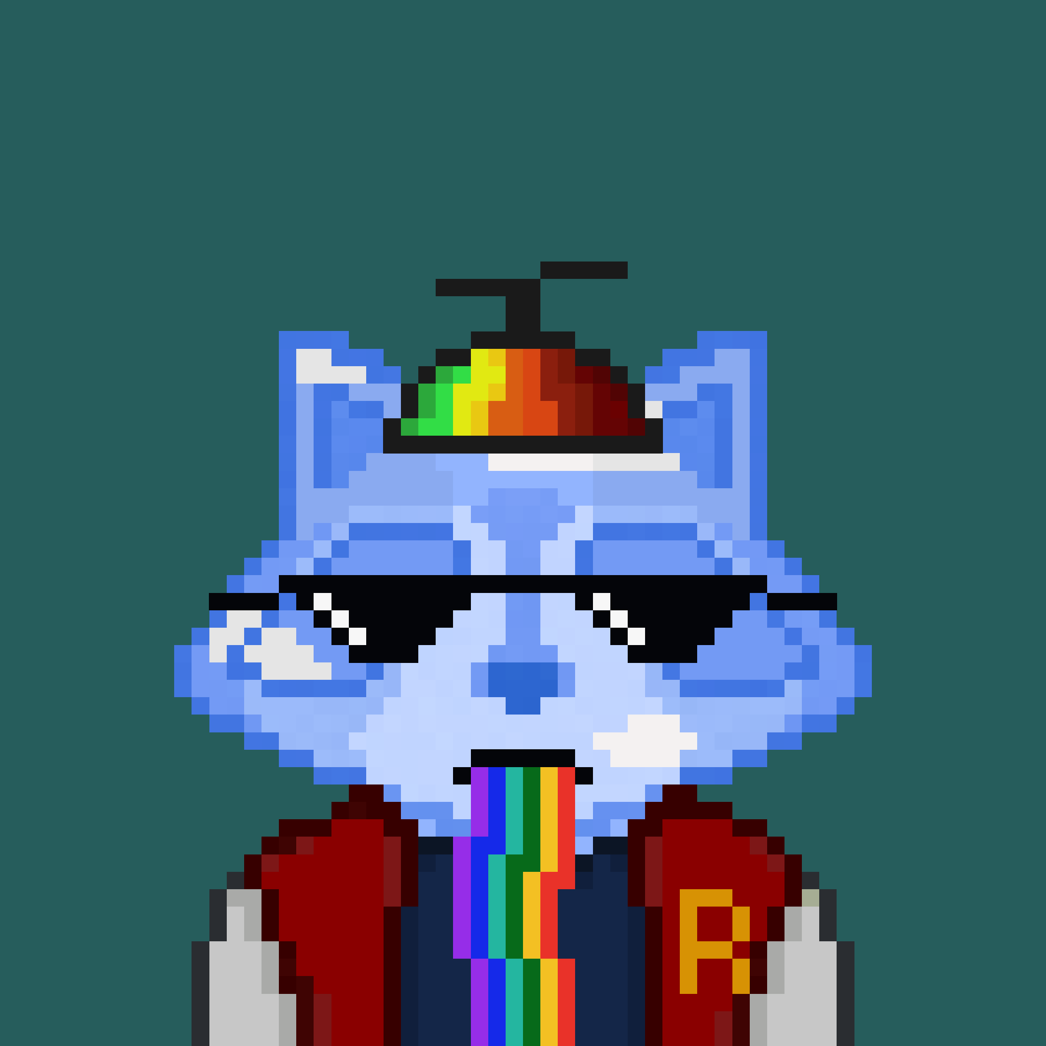 Pixel Raccoon #1281 NFT on Algorand