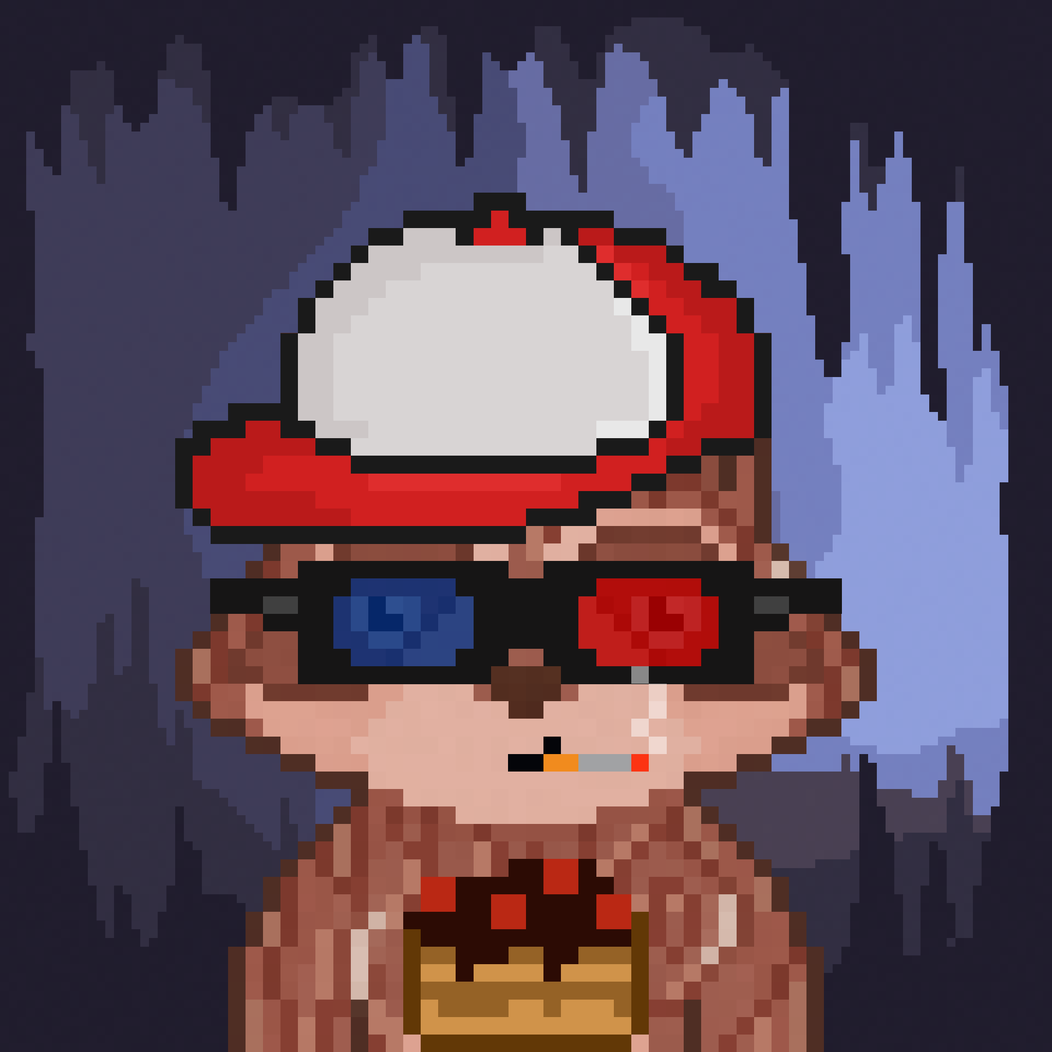 Pixel Raccoon #1288 NFT on Algorand