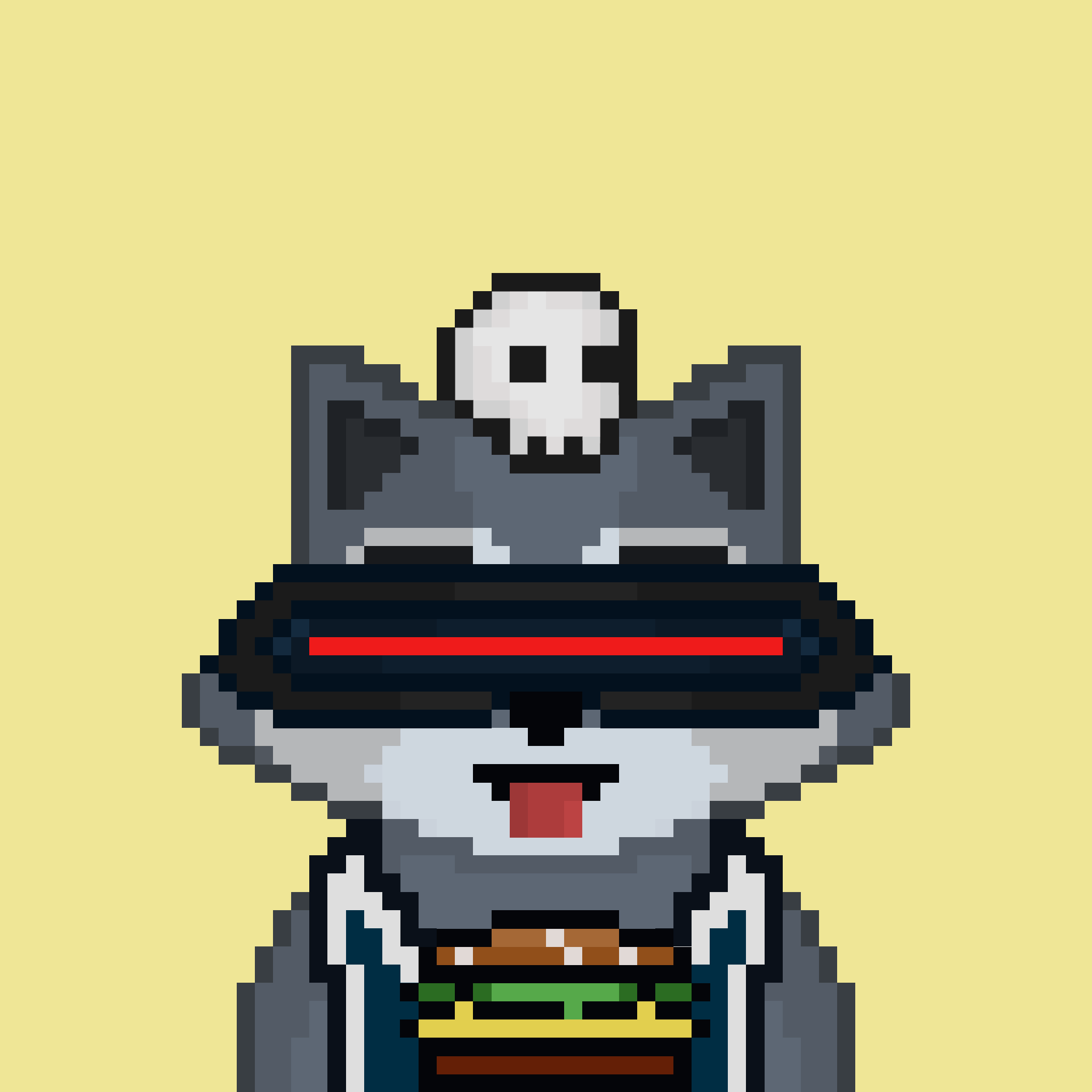 Pixel Raccoon #1290 NFT on Algorand