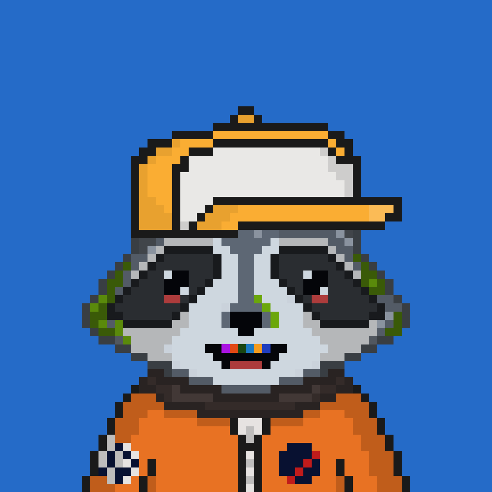 Pixel Raccoon #1295 NFT on Algorand