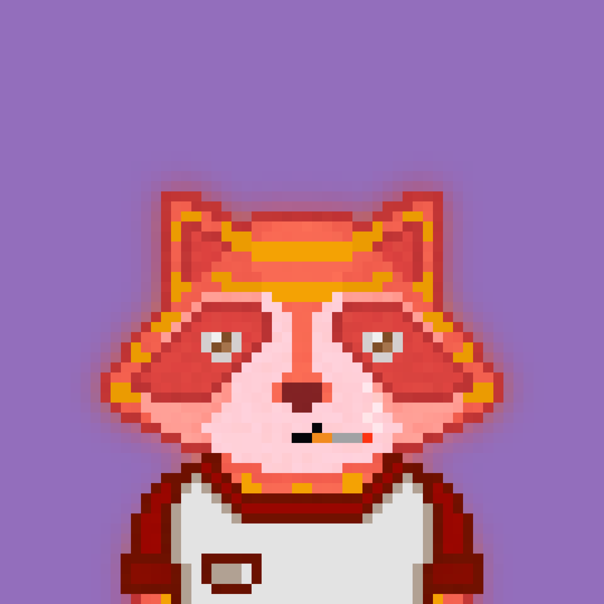 Pixel Raccoon #1296 NFT on Algorand