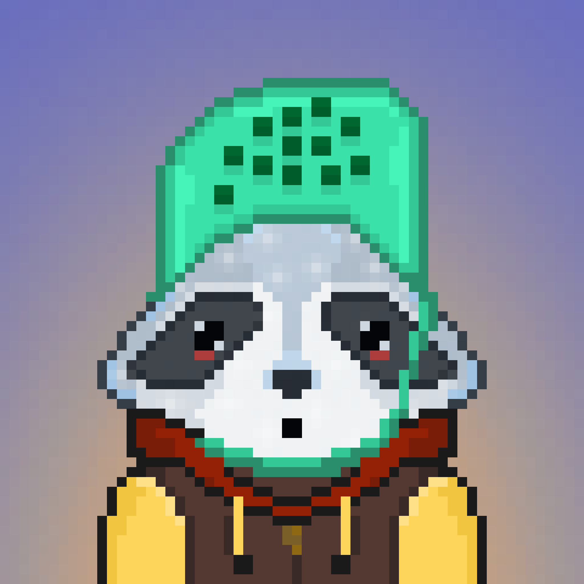 Pixel Raccoon #130 NFT on Algorand