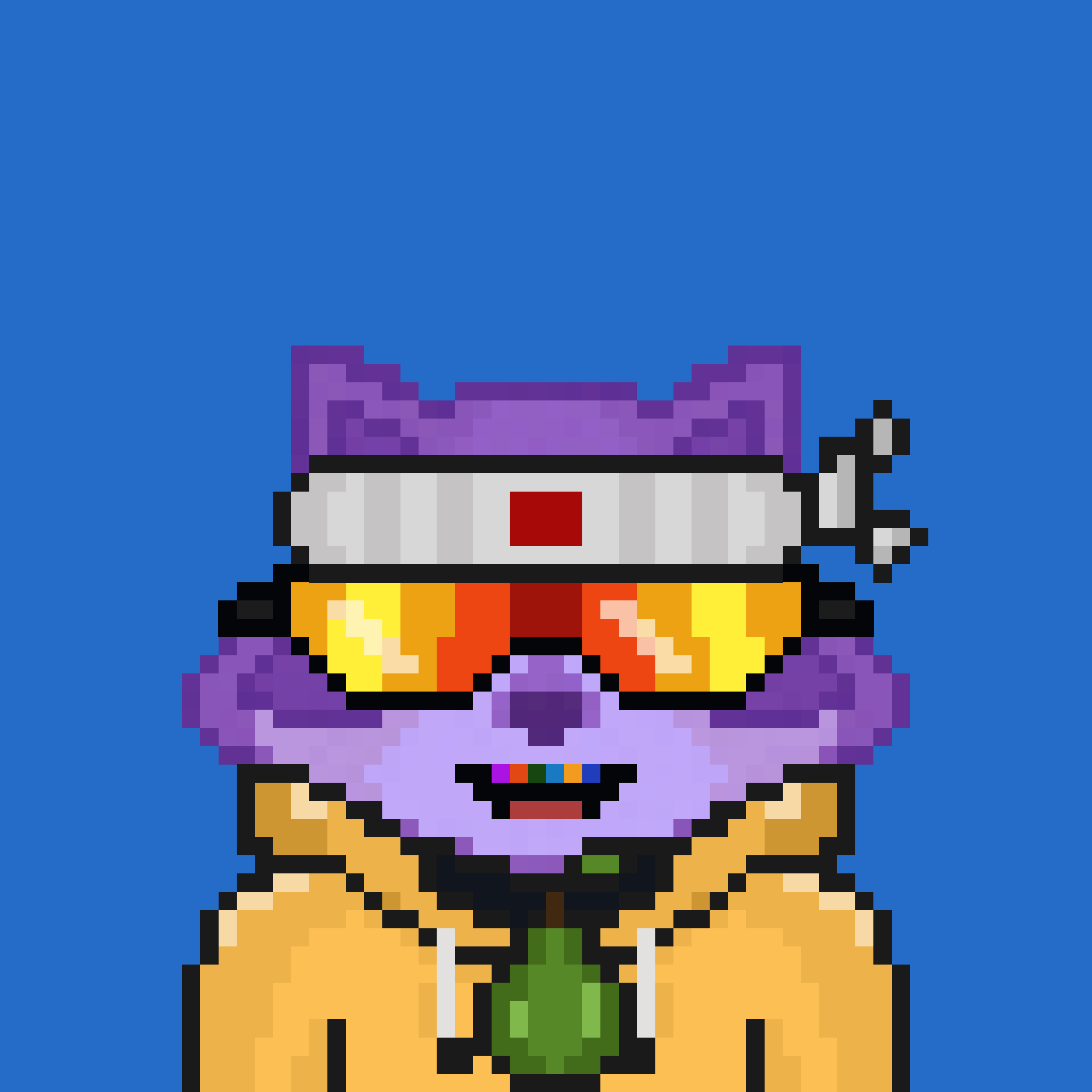 Pixel Raccoon #1307 NFT on Algorand