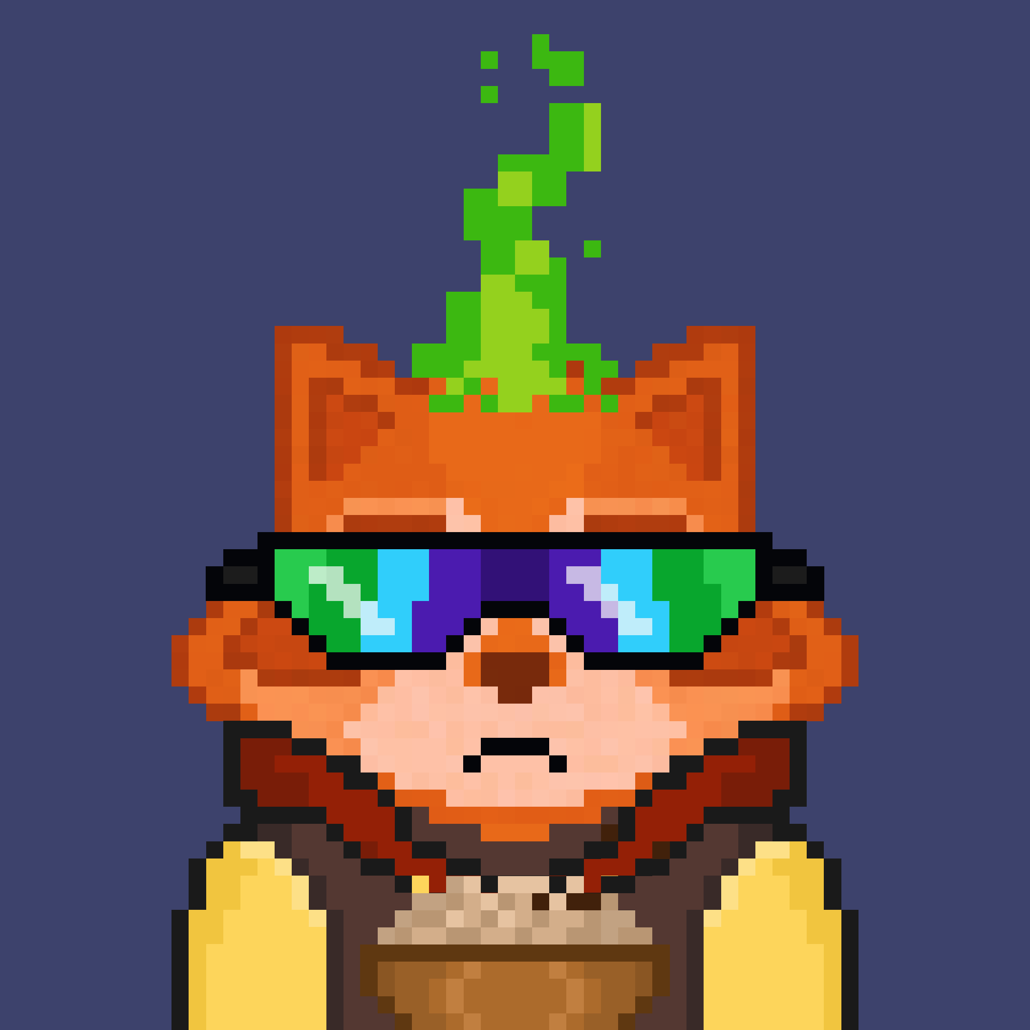 Pixel Raccoon #1308 NFT on Algorand