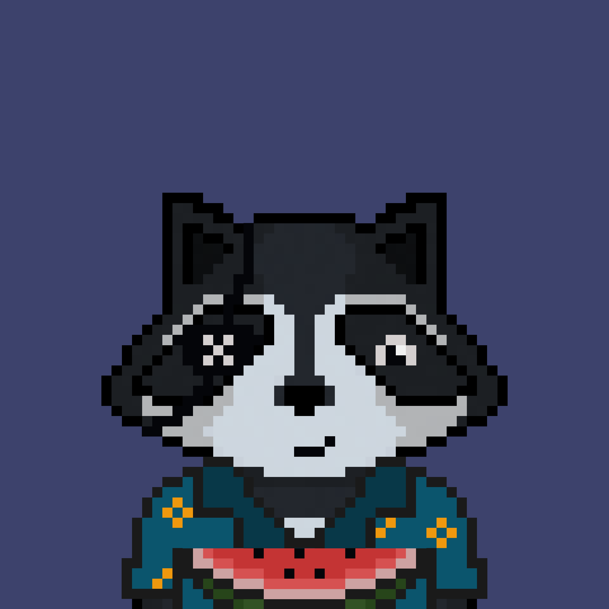 Pixel Raccoon #136 NFT on Algorand