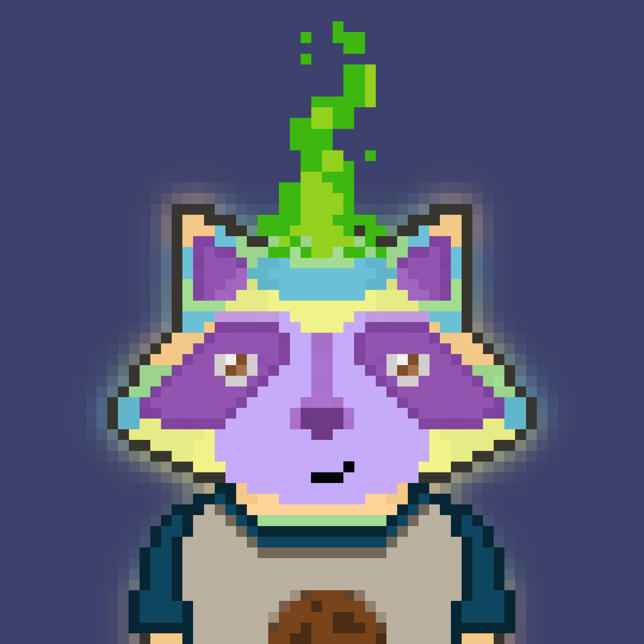 Pixel Raccoon #1376 NFT on Algorand