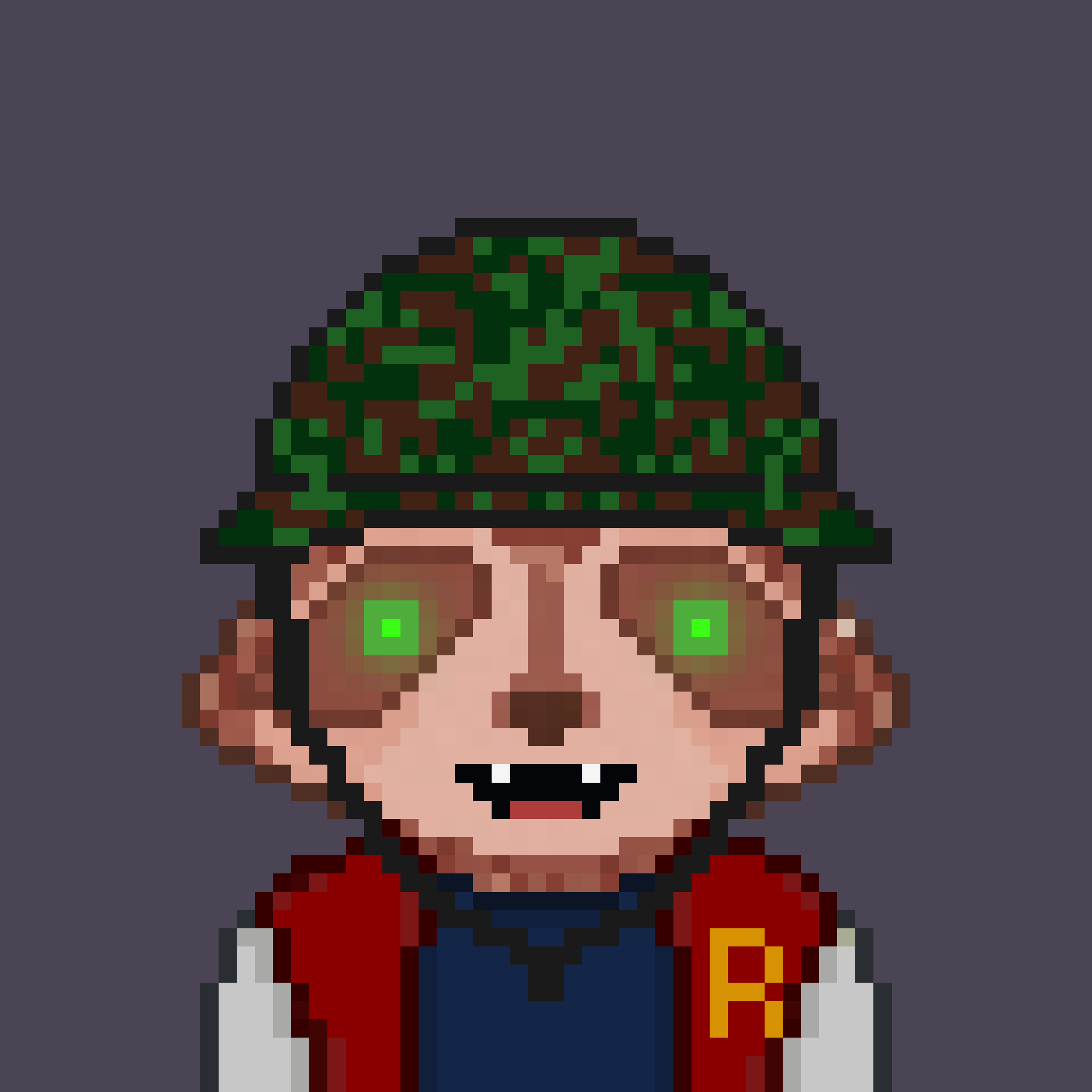 Pixel Raccoon #1386 NFT on Algorand