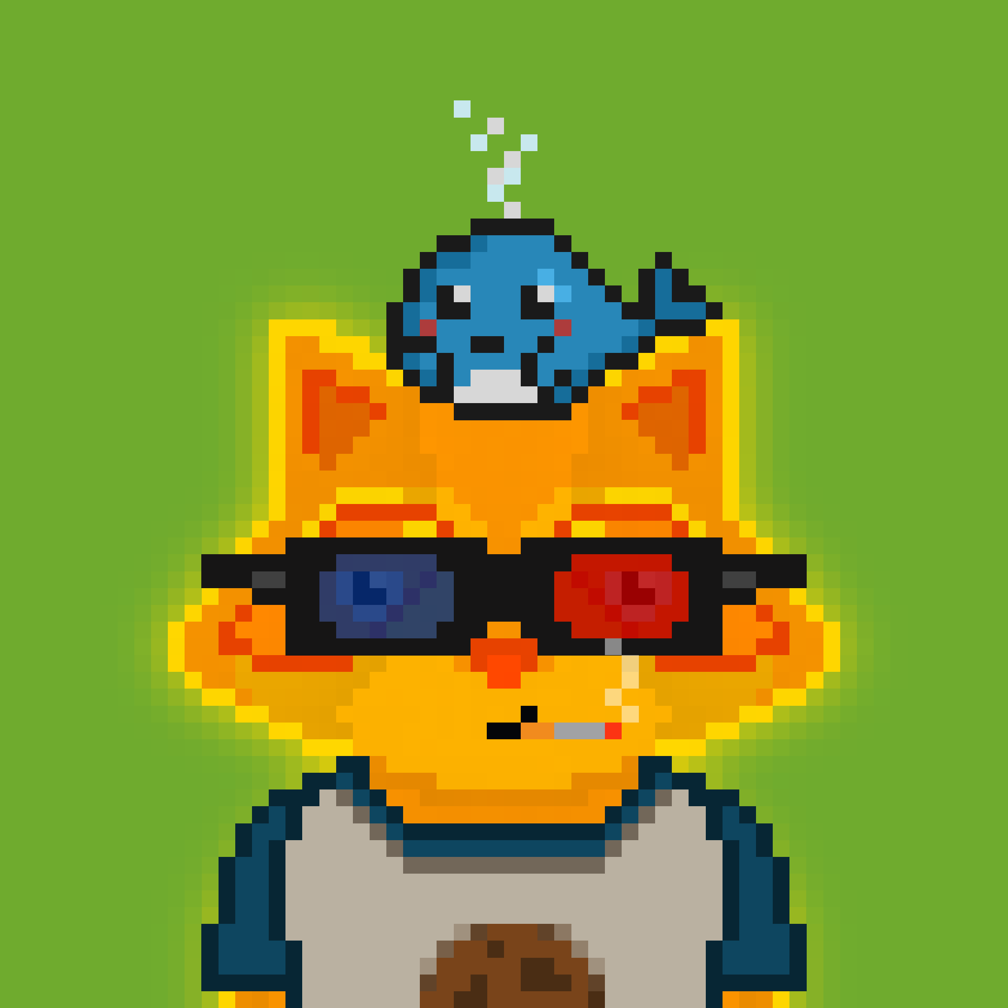 Pixel Raccoon #1389 NFT on Algorand