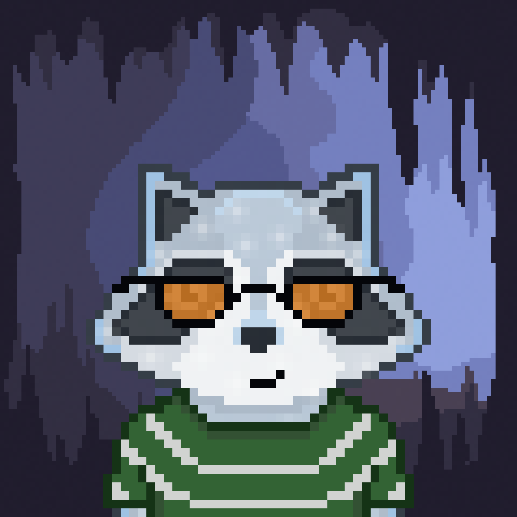 Pixel Raccoon #1394 NFT on Algorand