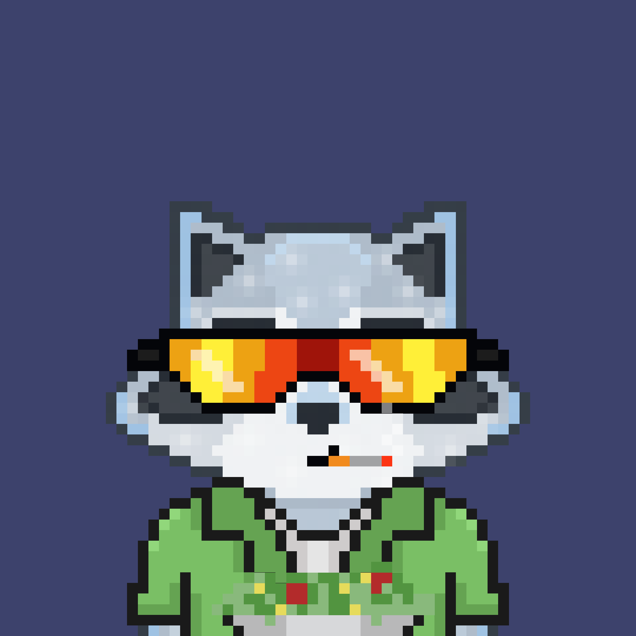 Pixel Raccoon #141 NFT on Algorand
