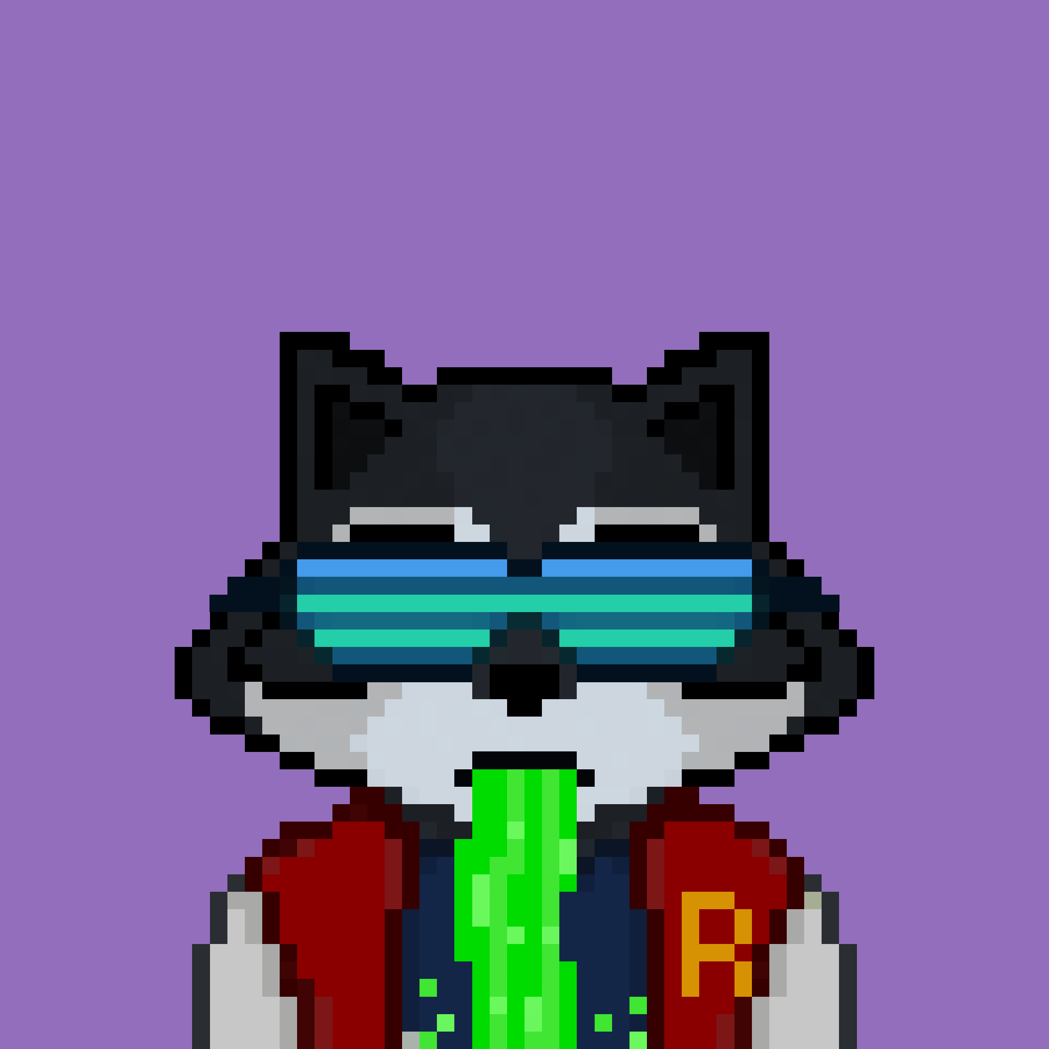 Pixel Raccoon #1426 NFT on Algorand