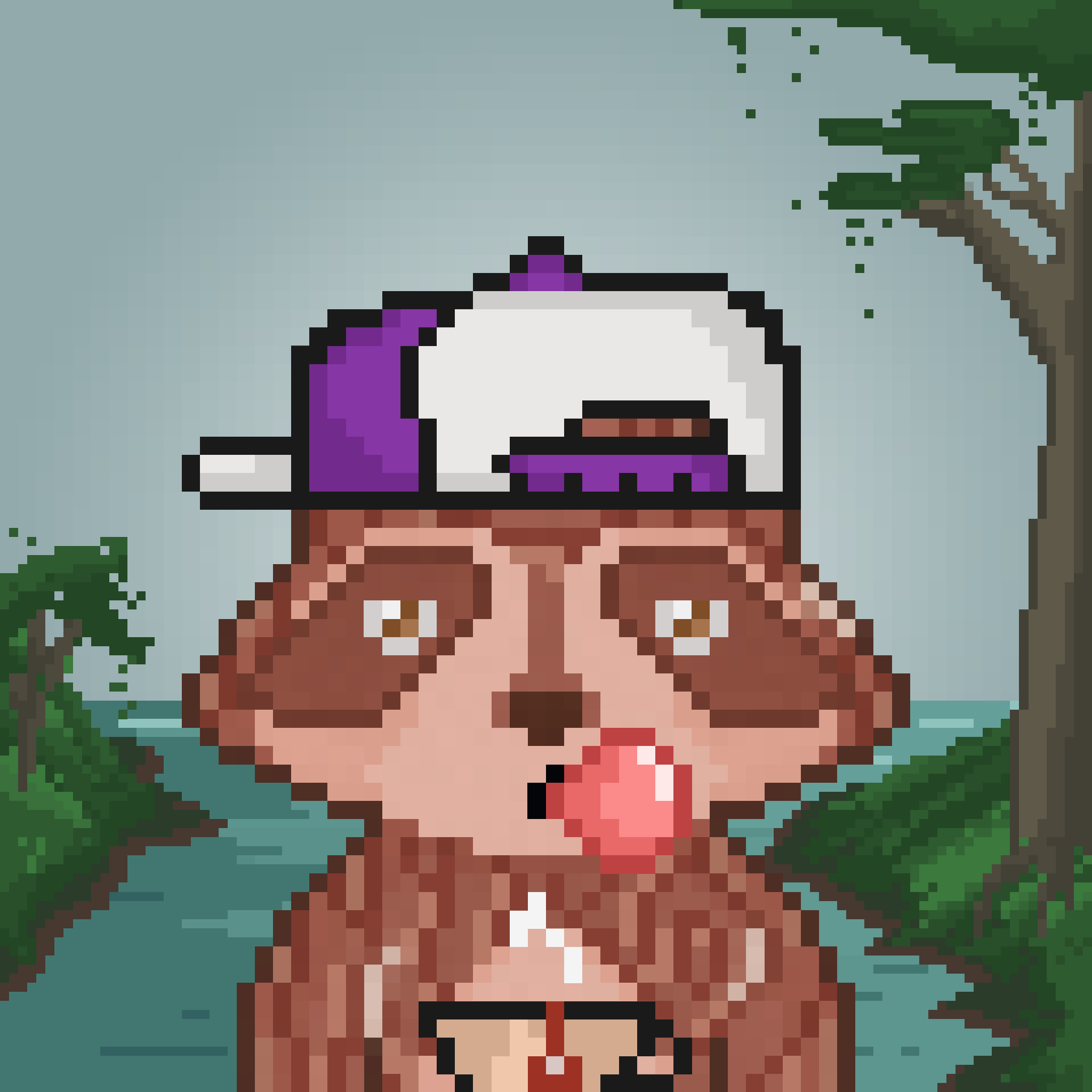 Pixel Raccoon #1428 NFT on Algorand