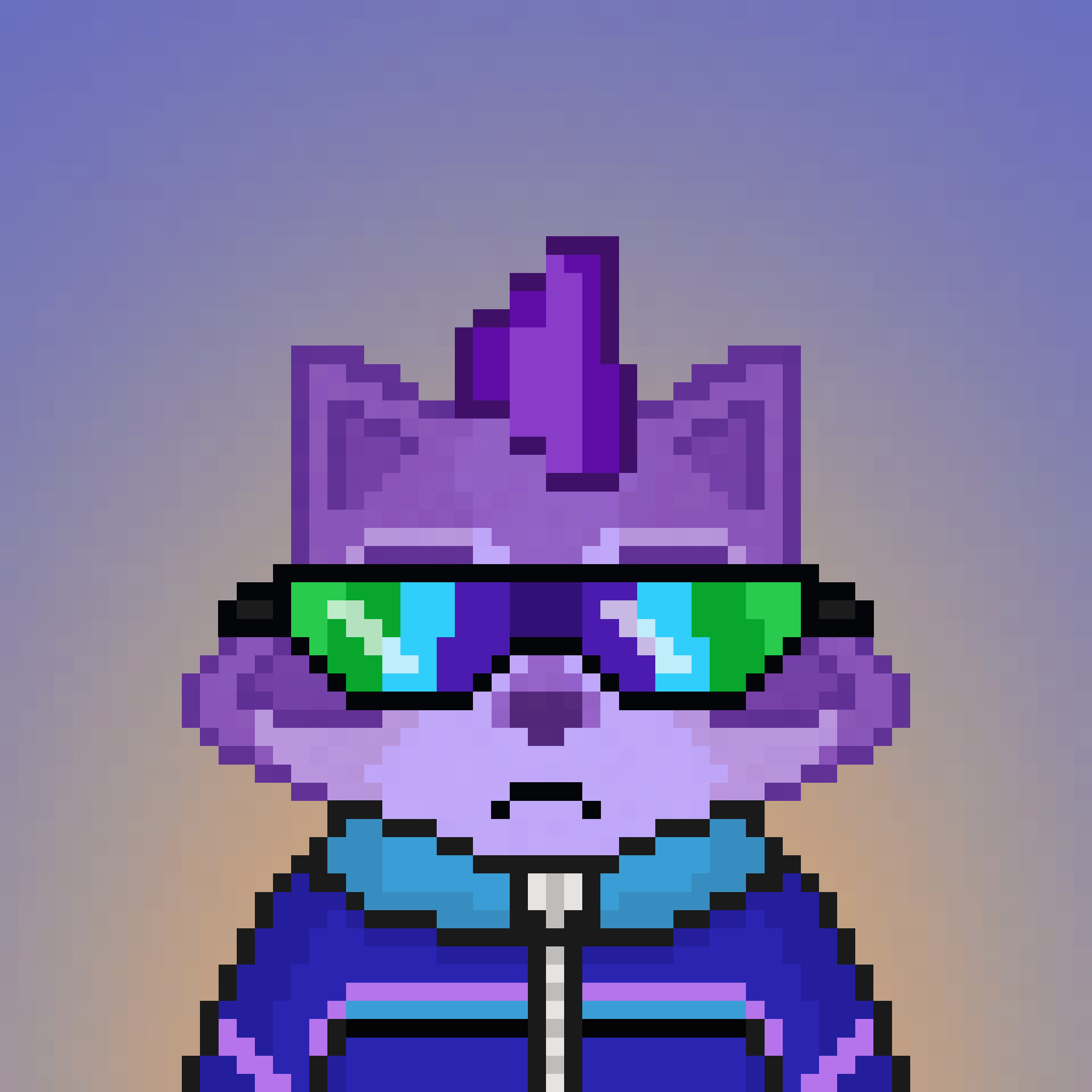 Pixel Raccoon #150 NFT on Algorand