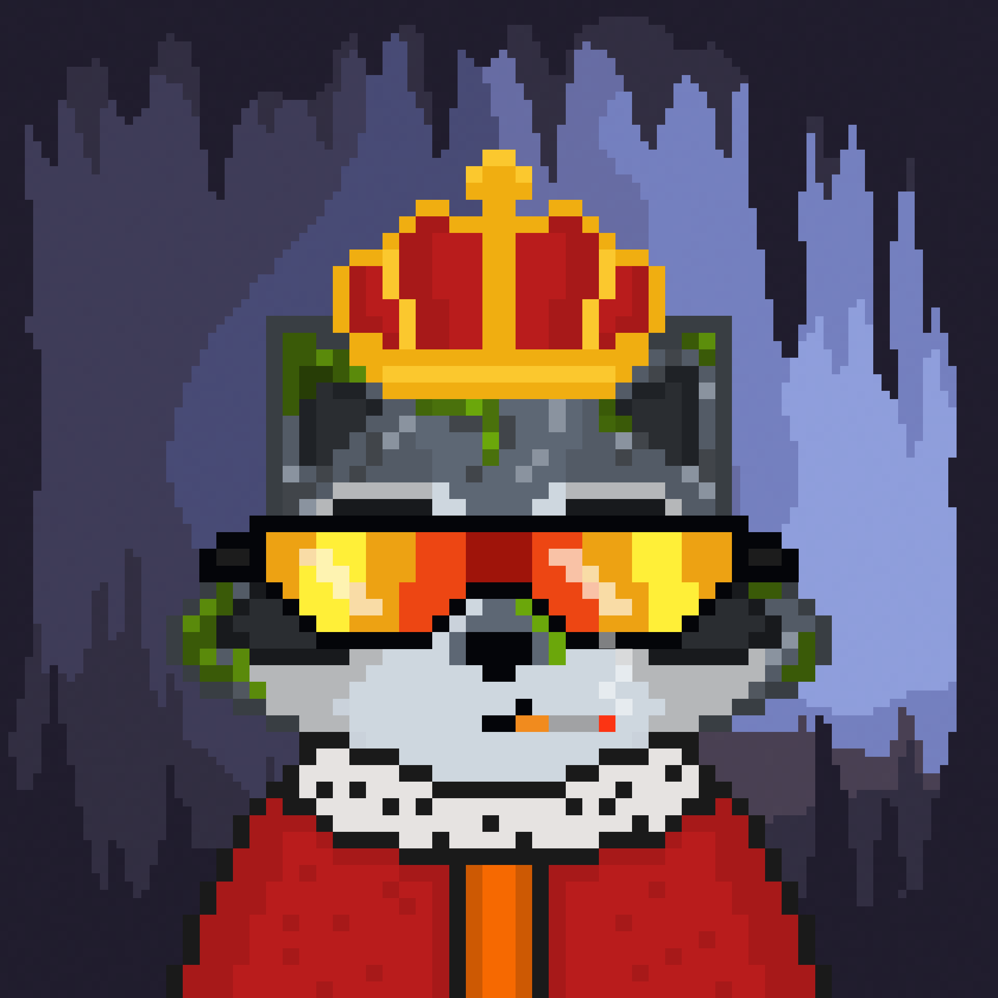 Pixel Raccoon #158 icon