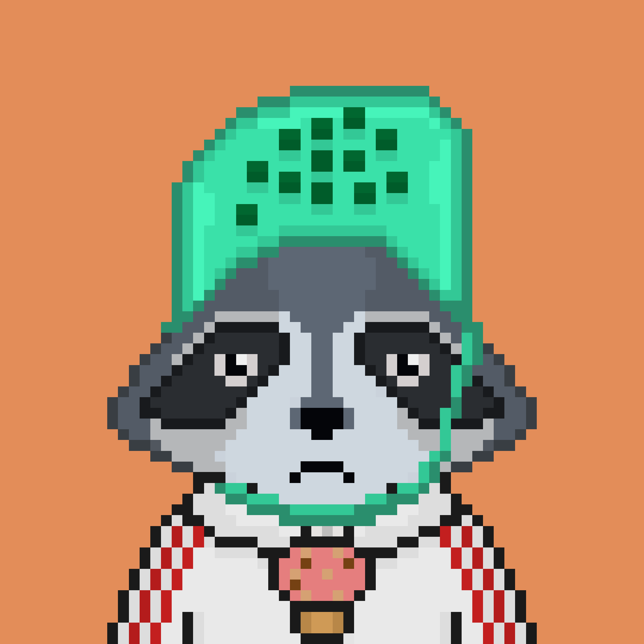 Pixel Raccoon #1618 NFT on Algorand