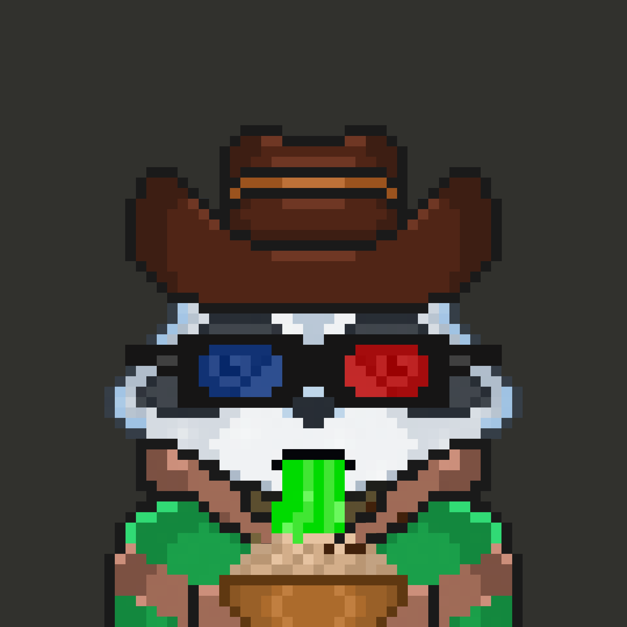 Pixel Raccoon #1626 NFT on Algorand