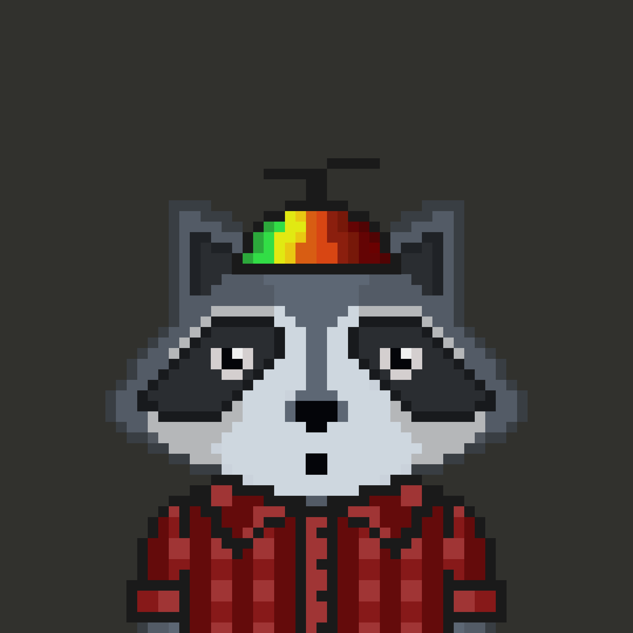 Pixel Raccoon #1627 NFT on Algorand