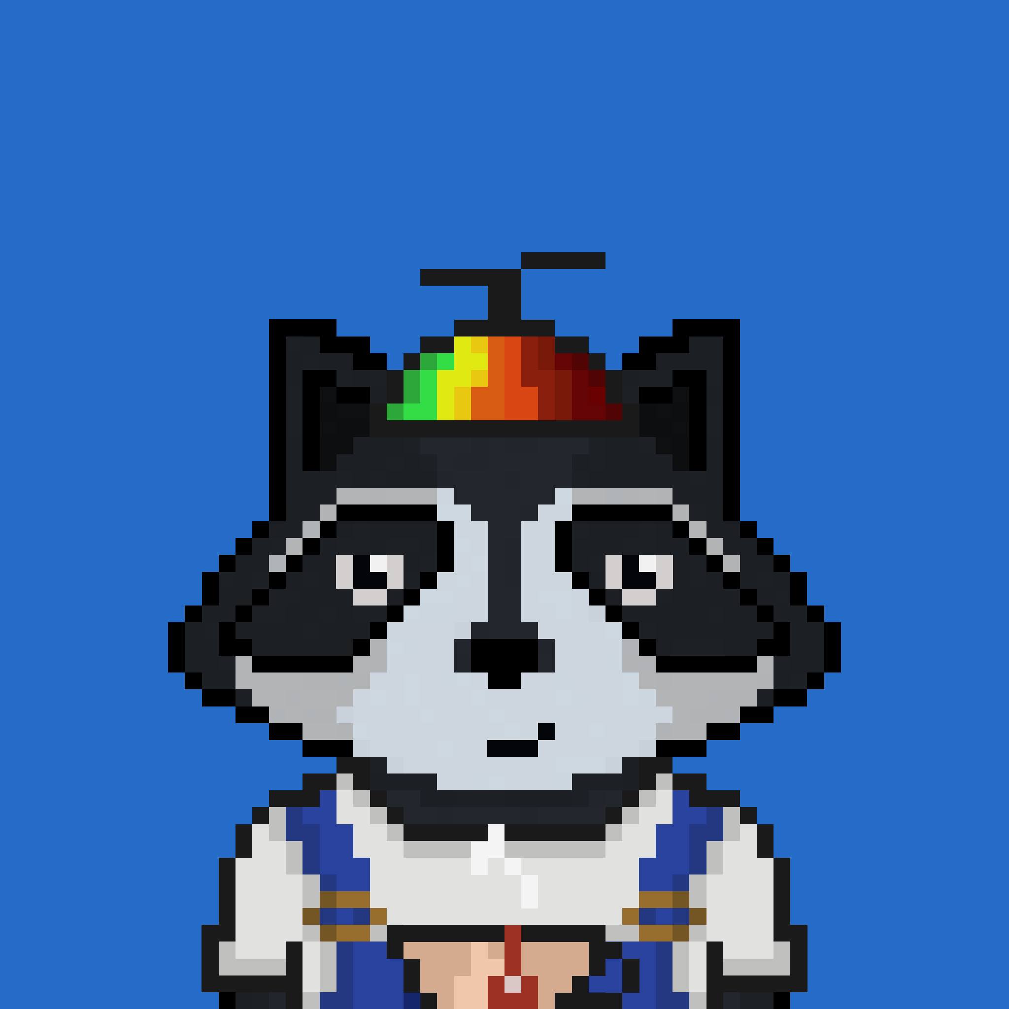 Pixel Raccoon #1630 NFT on Algorand