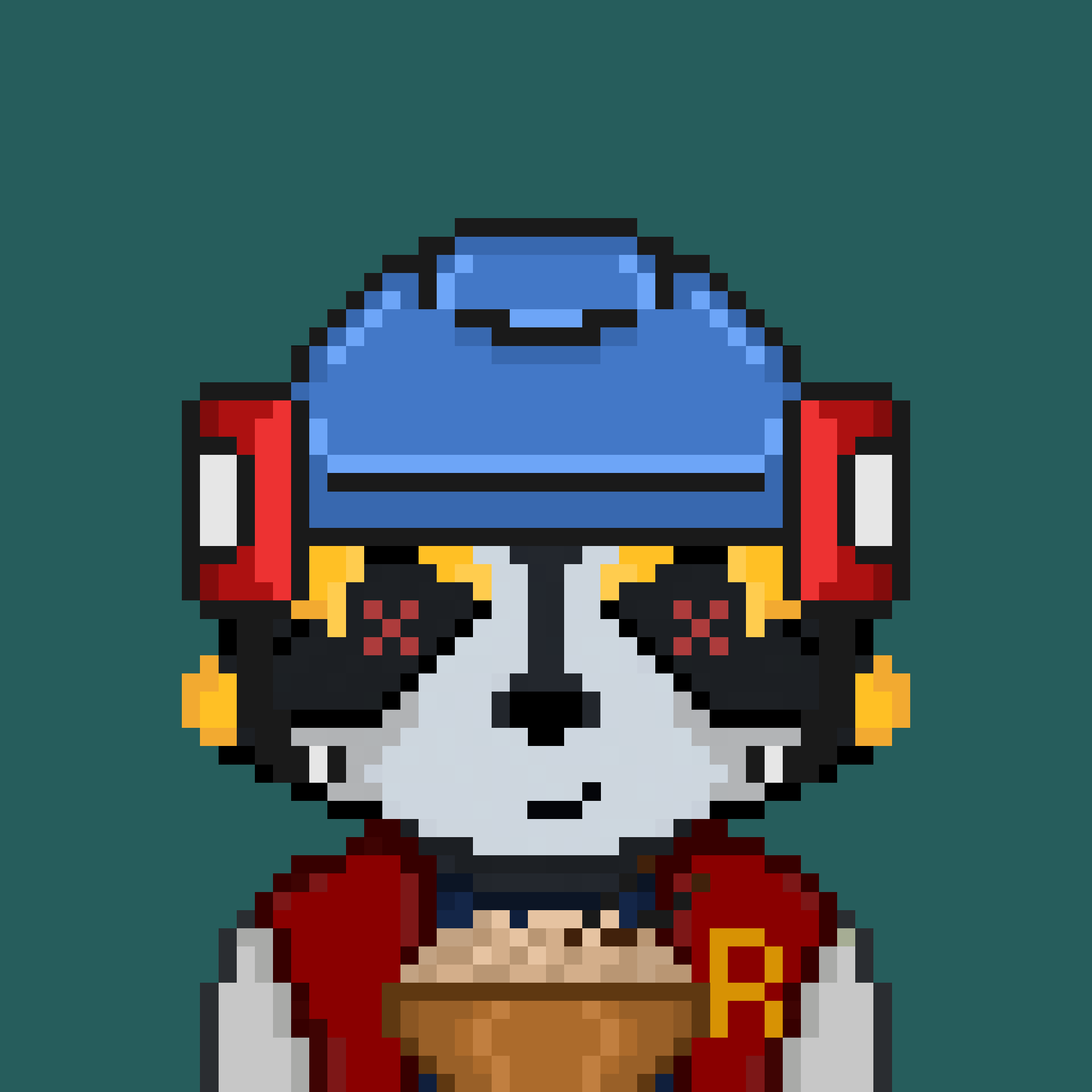 Pixel Raccoon #1633 NFT on Algorand