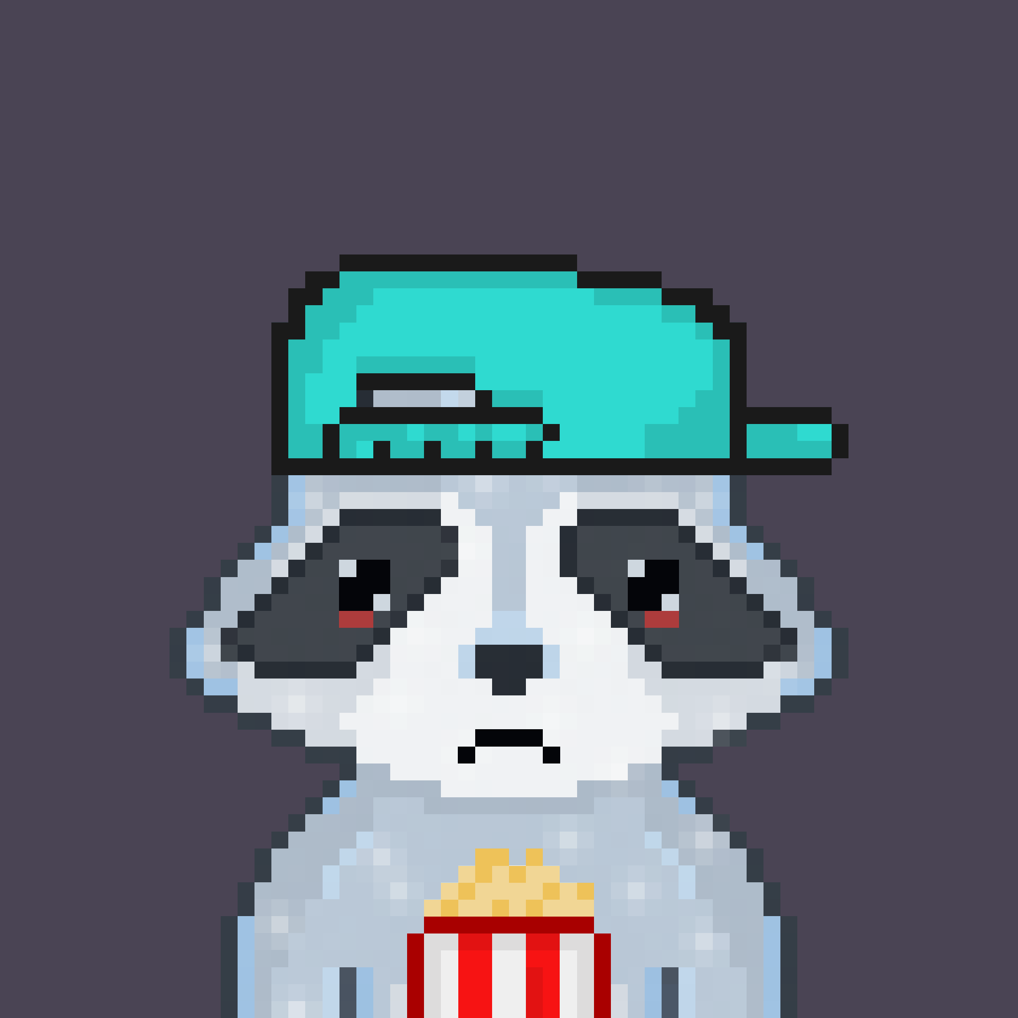 Pixel Raccoon #1635 NFT on Algorand