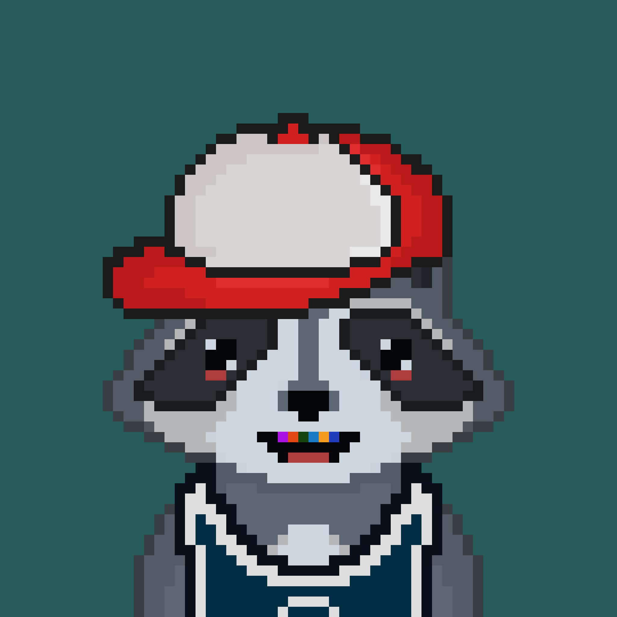 Pixel Raccoon #1648 NFT on Algorand