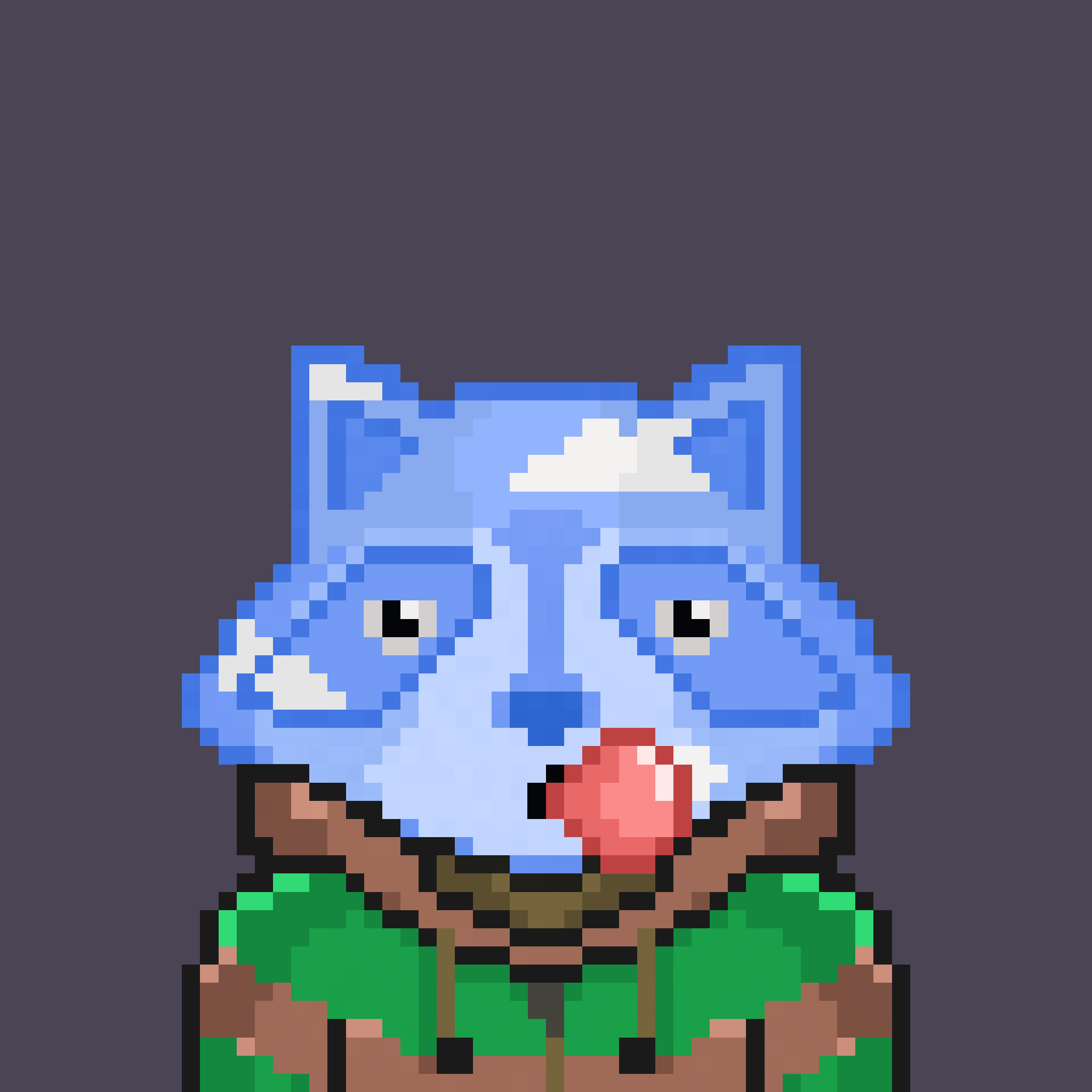 Pixel Raccoon #1652 NFT on Algorand