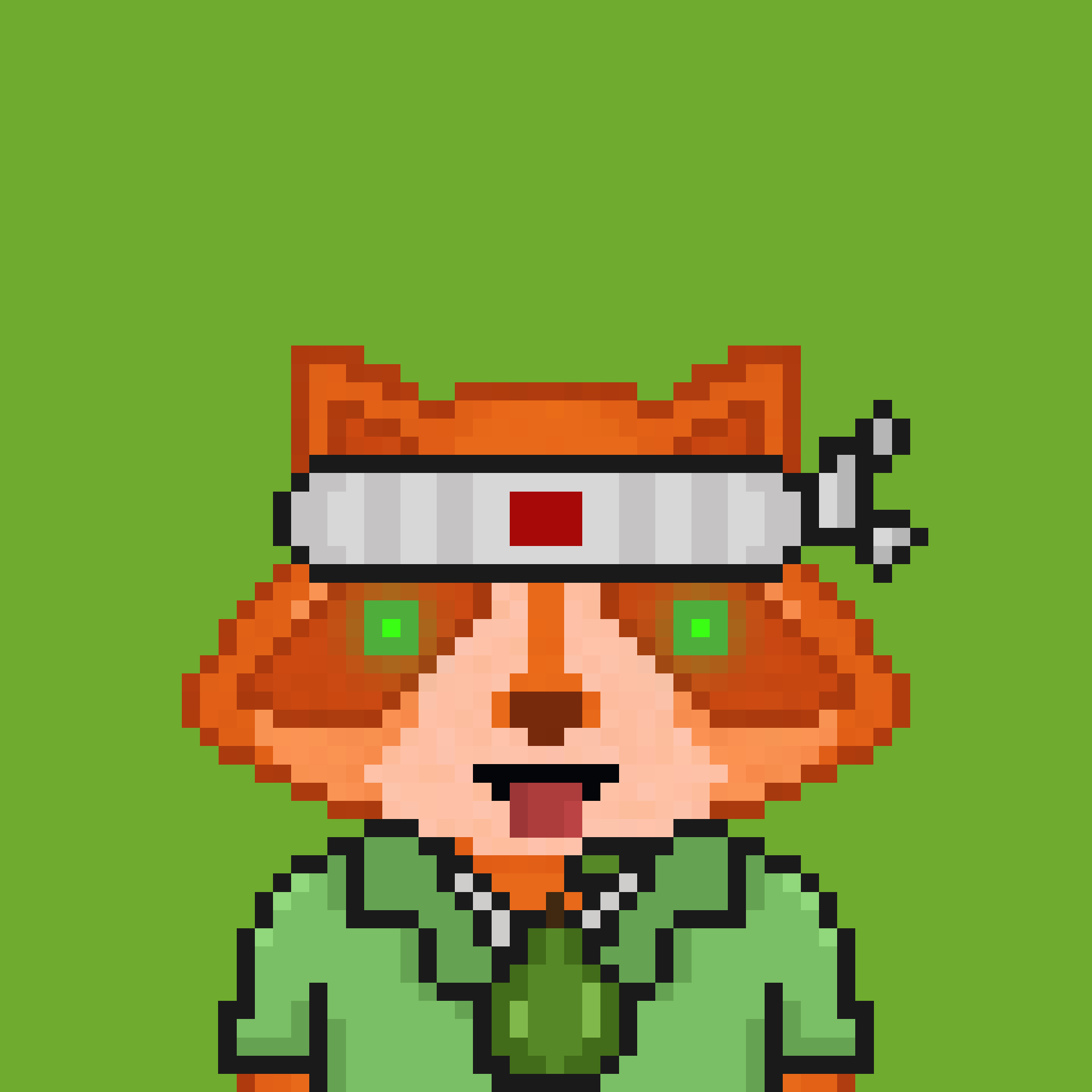 Pixel Raccoon #1661 NFT on Algorand