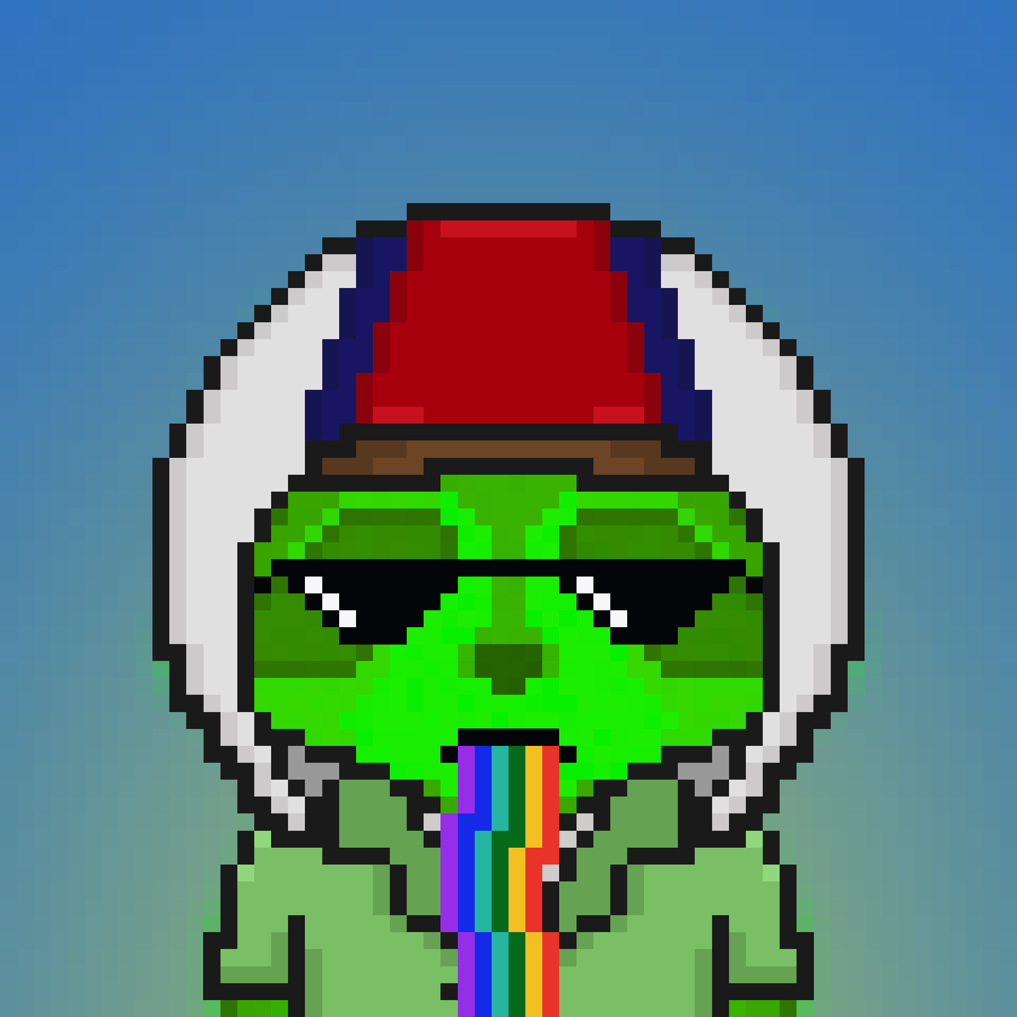 Pixel Raccoon #1682 NFT on Algorand