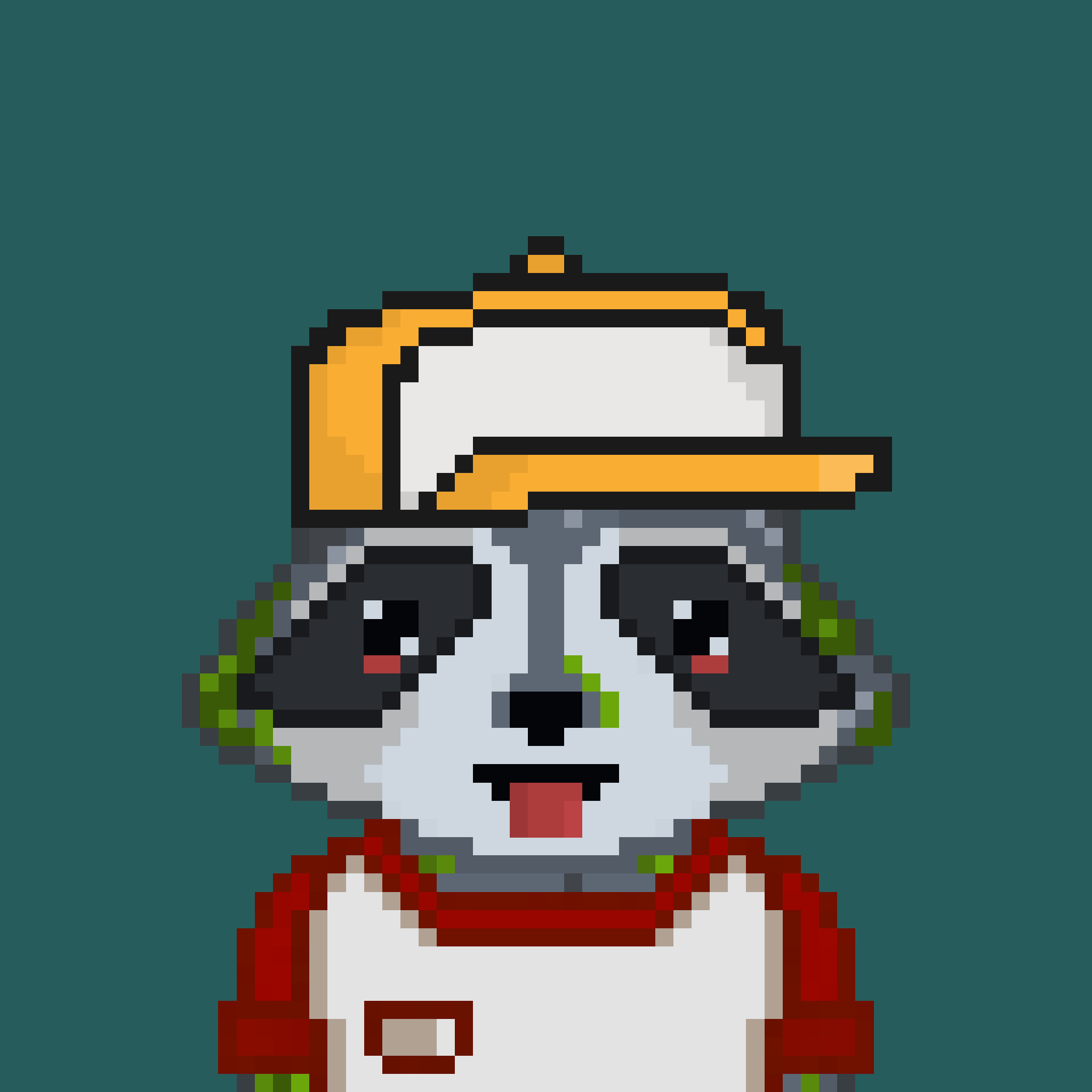 Pixel Raccoon #1692 NFT on Algorand