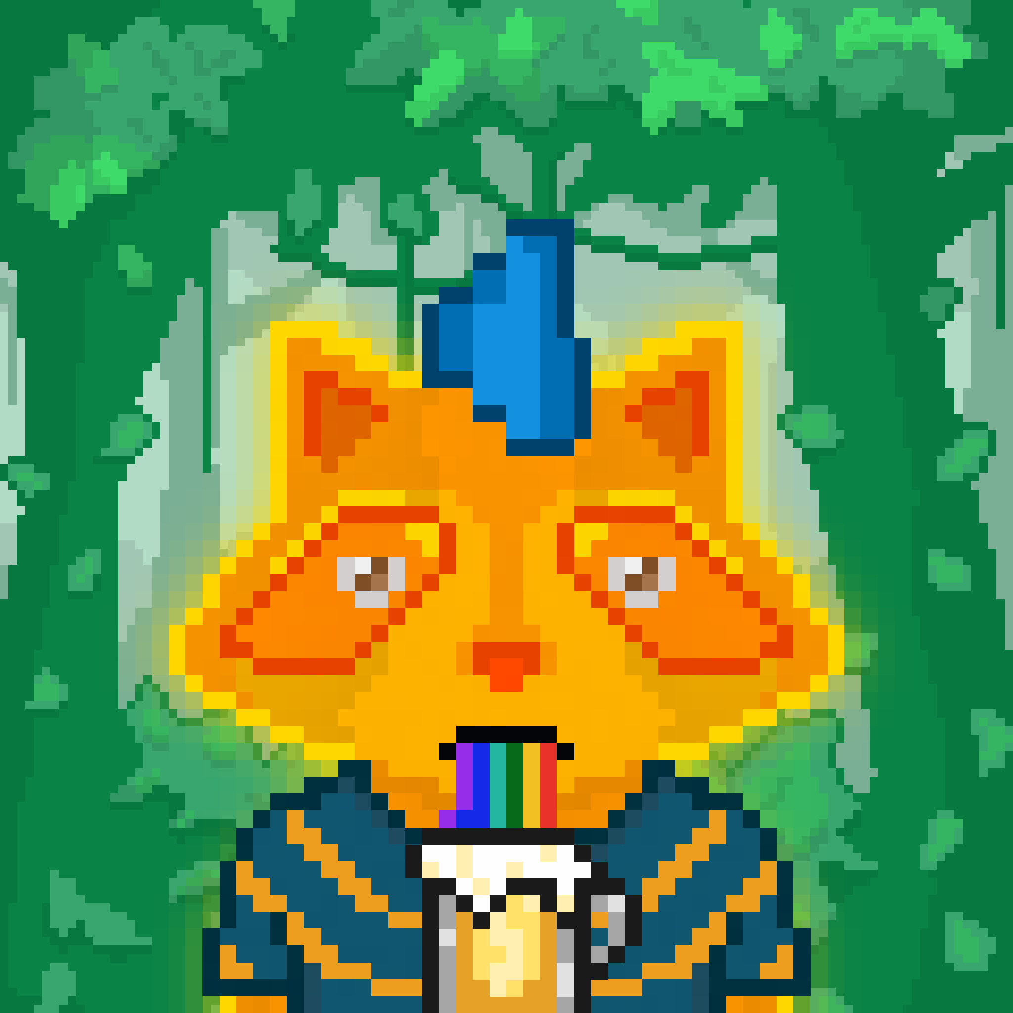 Pixel Raccoon #1695 NFT on Algorand