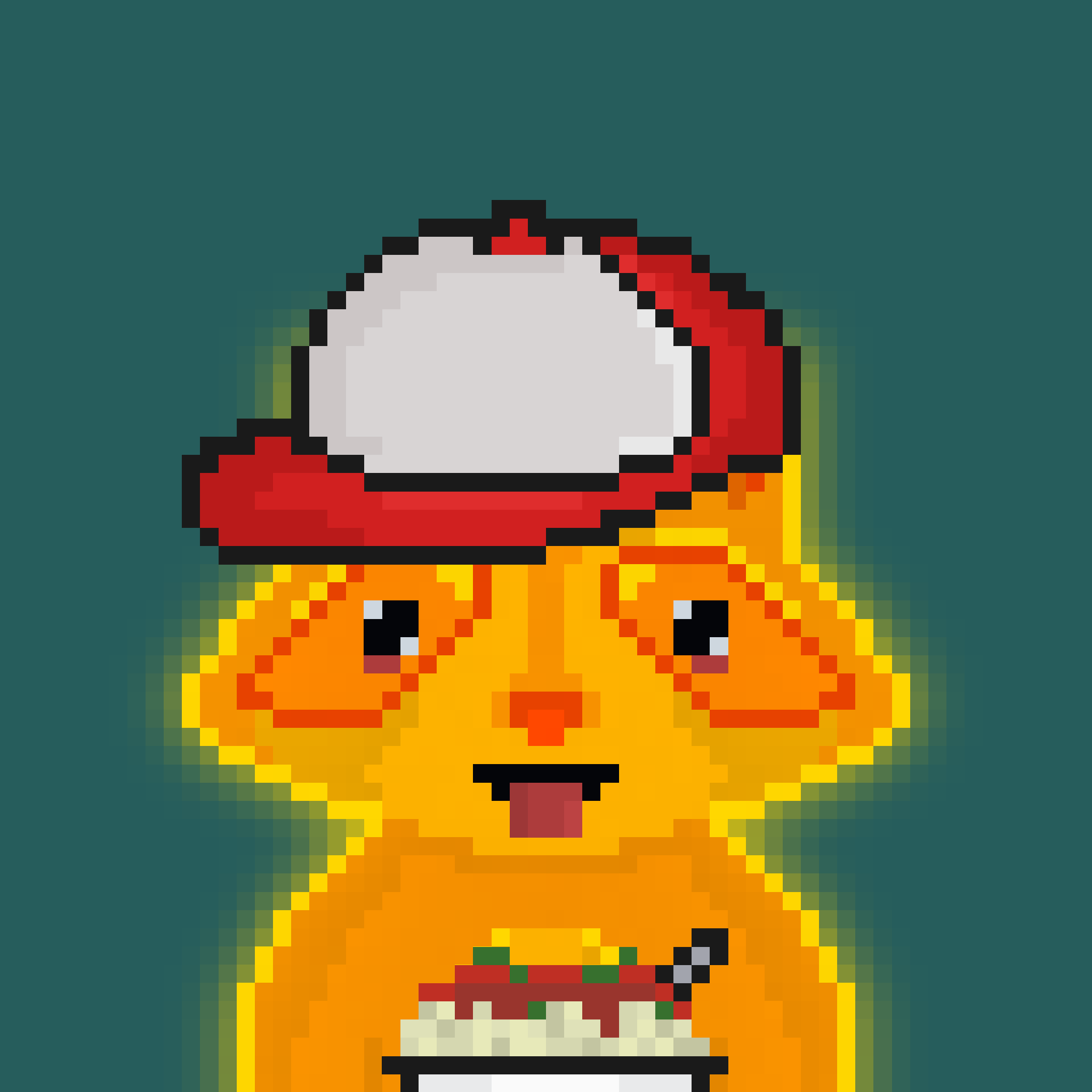 Pixel Raccoon #1711 NFT on Algorand