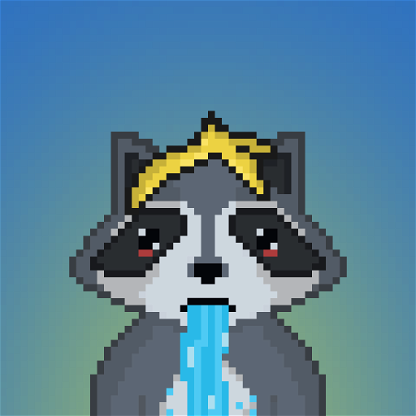 Pixel Raccoon #1734