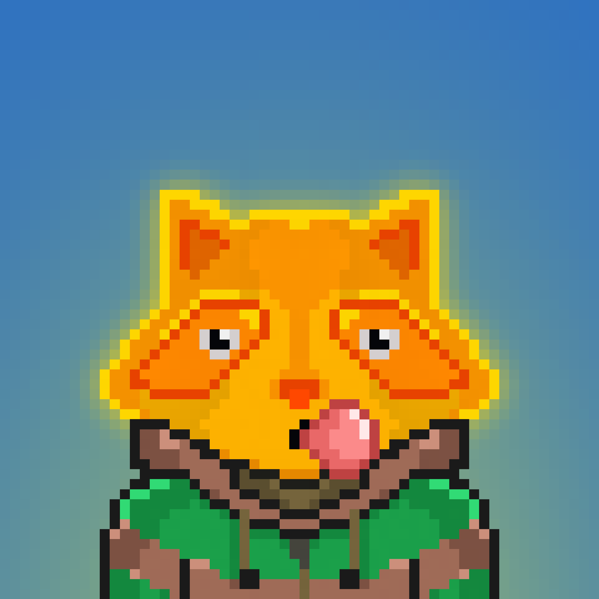 Pixel Raccoon #1739 NFT on Algorand