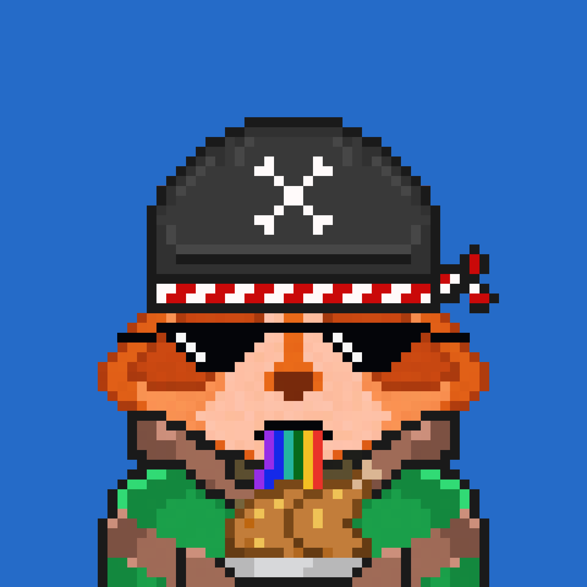 Pixel Raccoon #174 NFT on Algorand