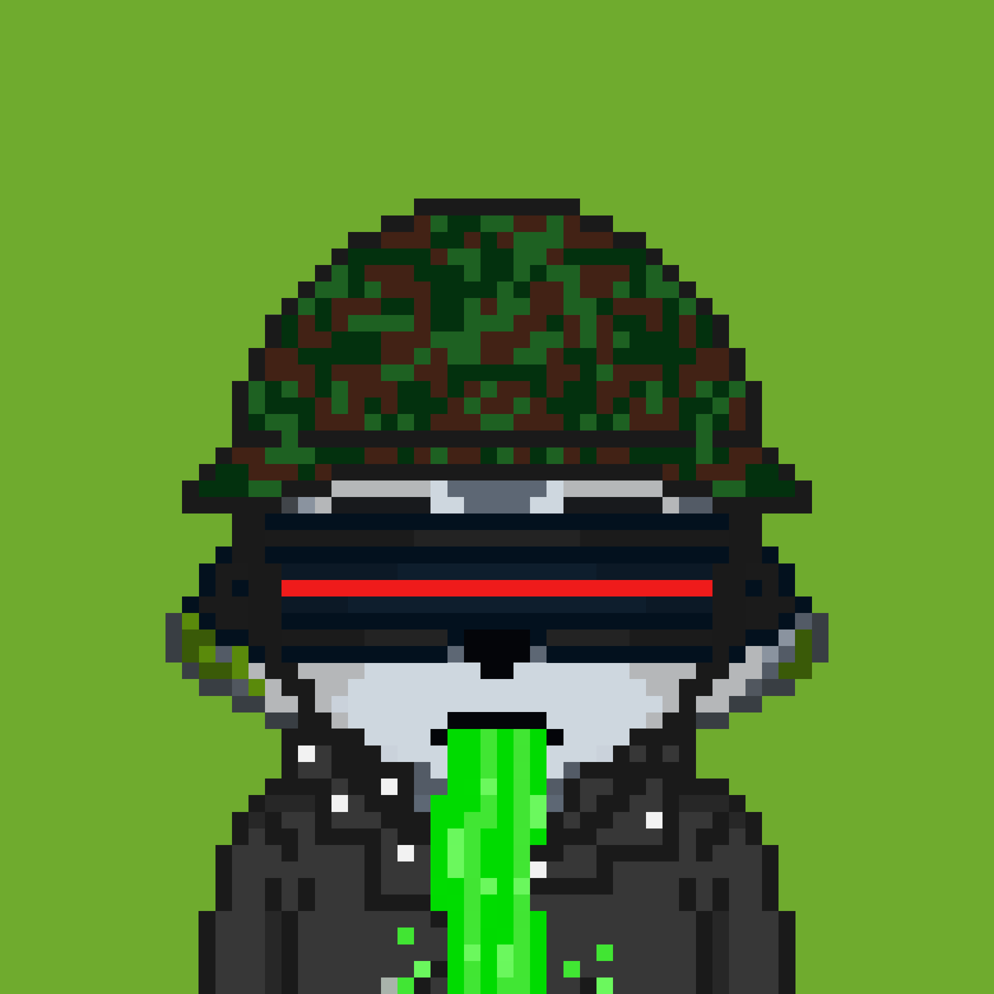 Pixel Raccoon #1746 NFT on Algorand