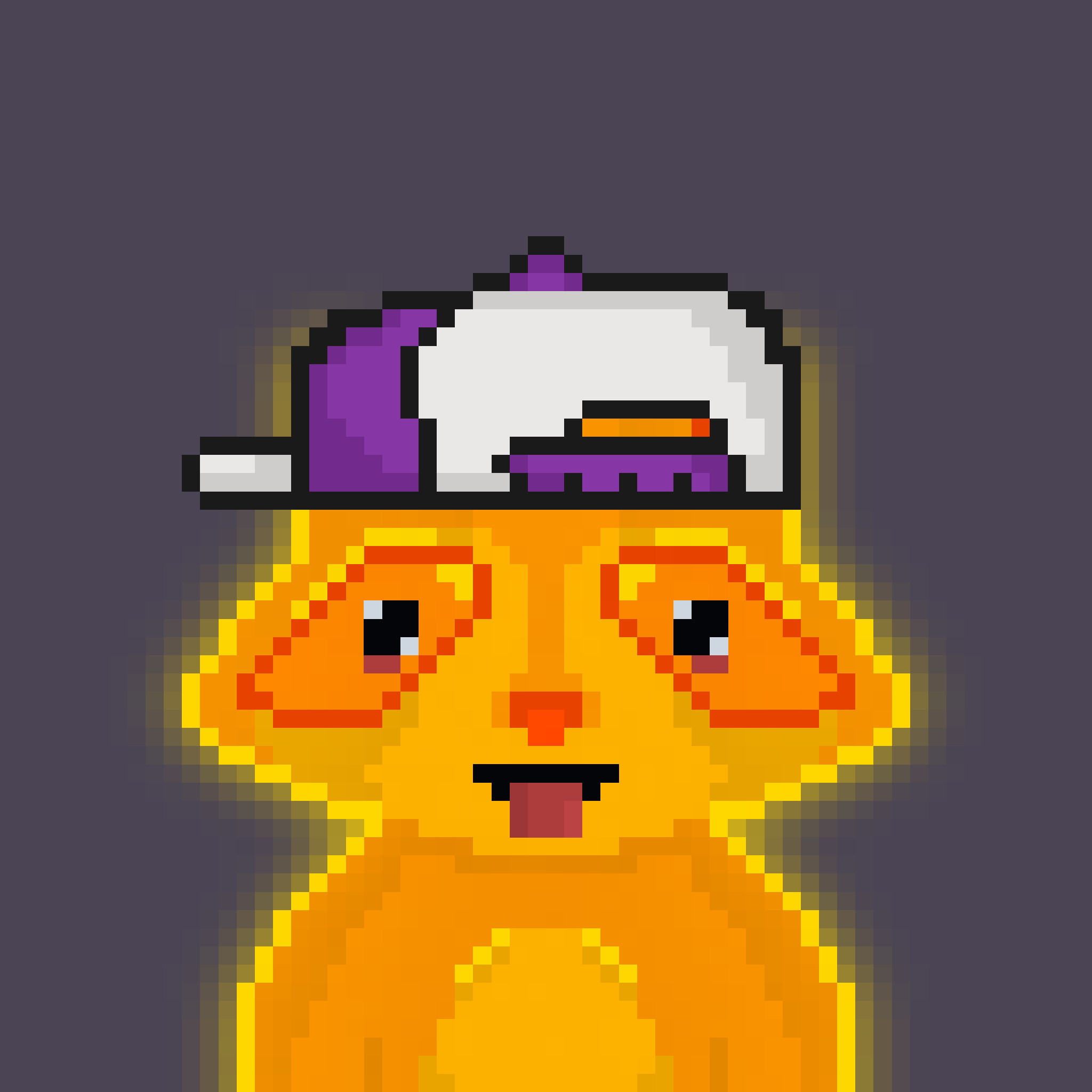 Pixel Raccoon #1766 NFT on Algorand
