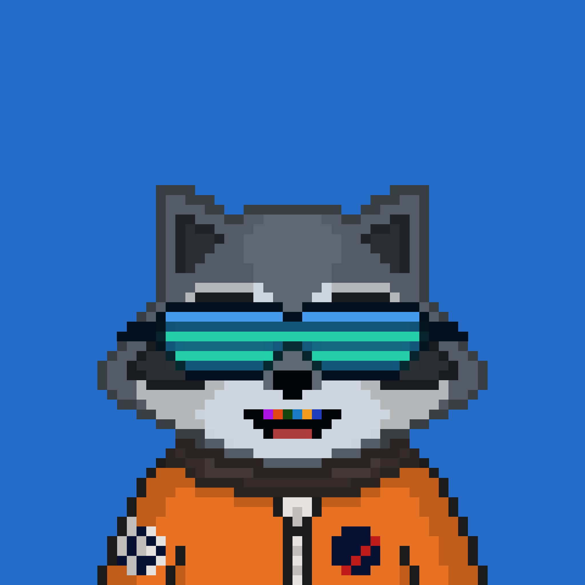 Pixel Raccoon #1783 NFT on Algorand
